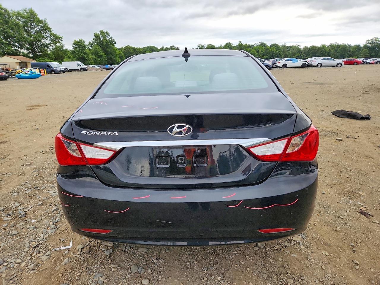 2011 Hyundai Sonata Gls Черный vin: 5NPEB4ACXBH211163