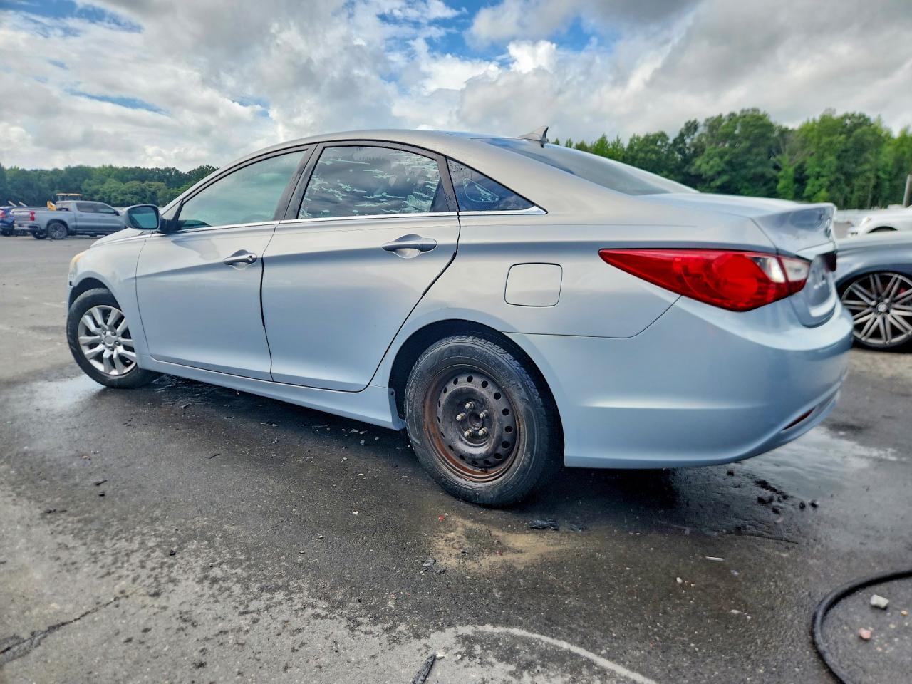 2011 Hyundai Sonata Gls Синий vin: 5NPEB4ACXBH211406