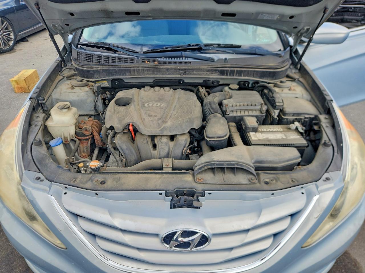 2011 Hyundai Sonata Gls Синий vin: 5NPEB4ACXBH211406