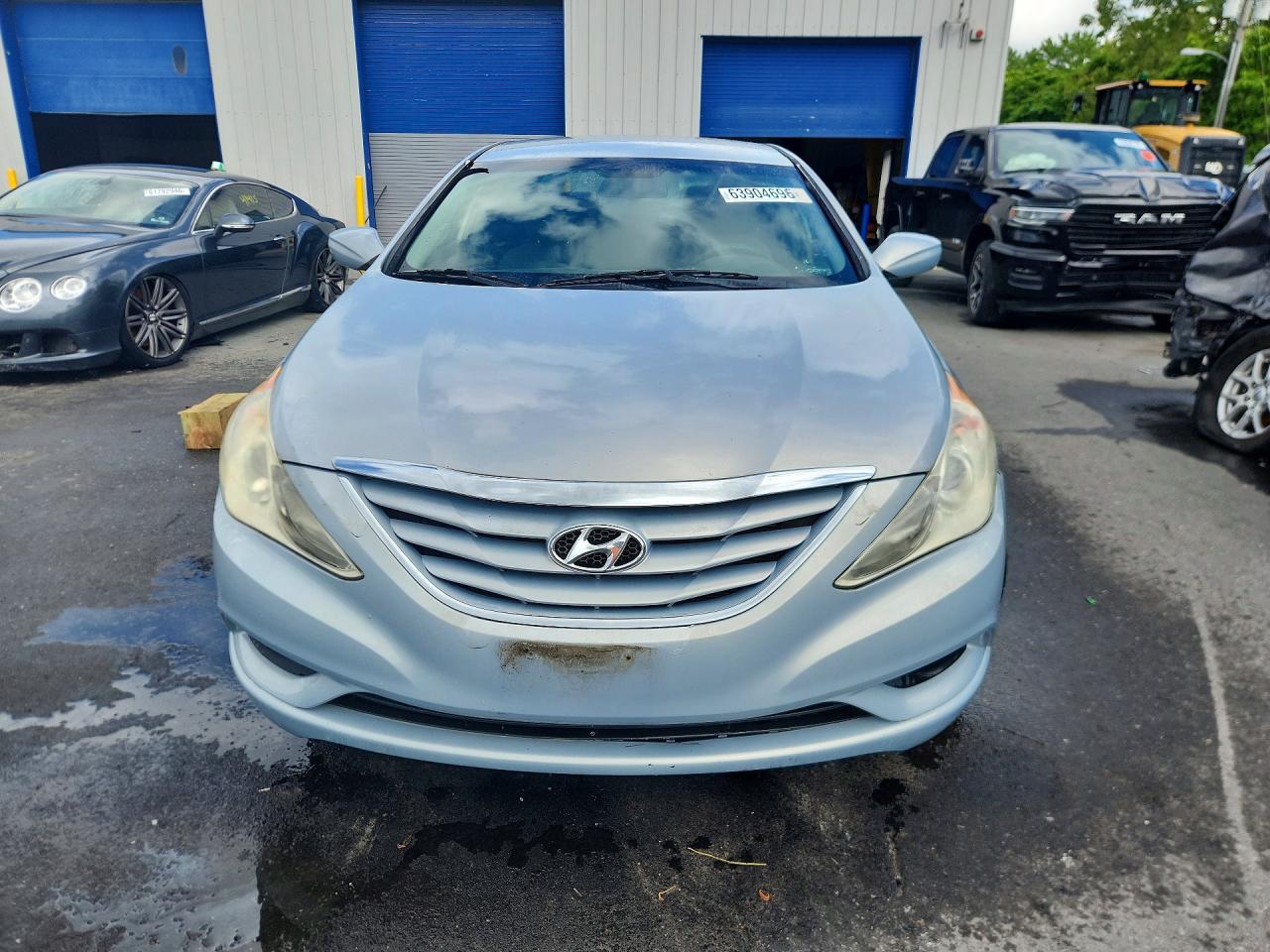 2011 Hyundai Sonata Gls Синий vin: 5NPEB4ACXBH211406