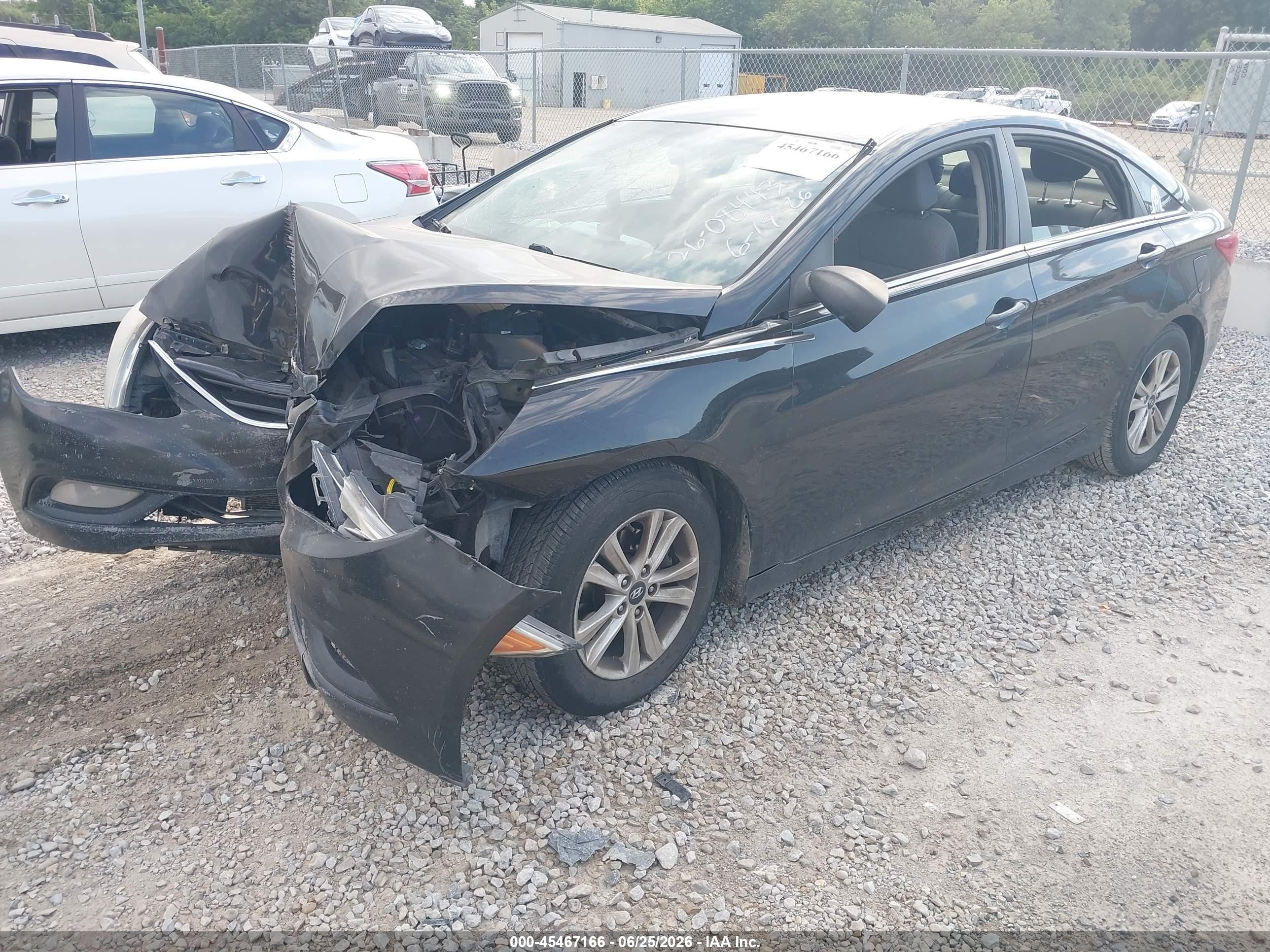 2011 Hyundai Sonata Gls Black vin: 5NPEB4ACXBH215195