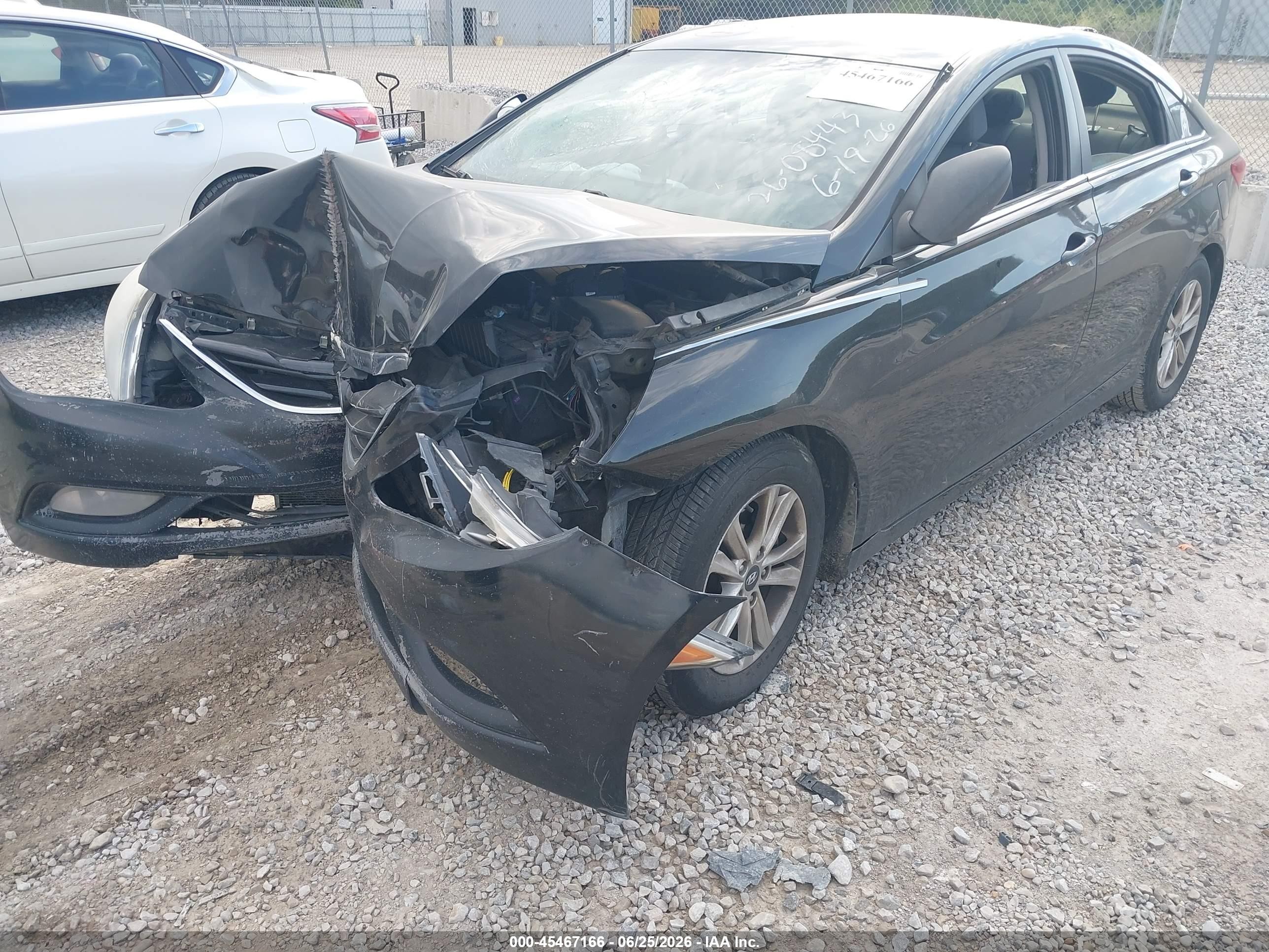 2011 Hyundai Sonata Gls Black vin: 5NPEB4ACXBH215195