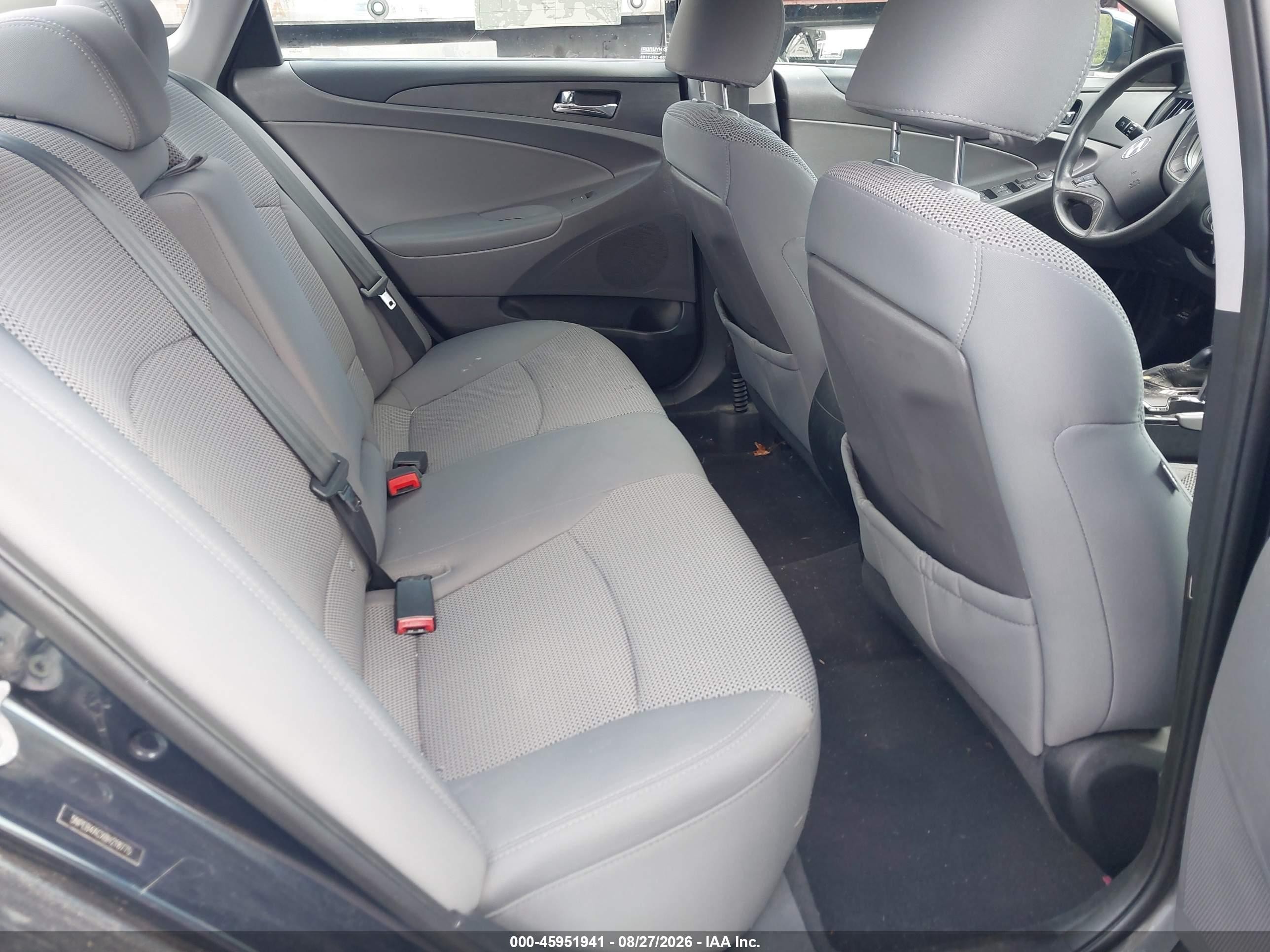 2011 Hyundai Sonata Gls Blue vin: 5NPEB4ACXBH218775