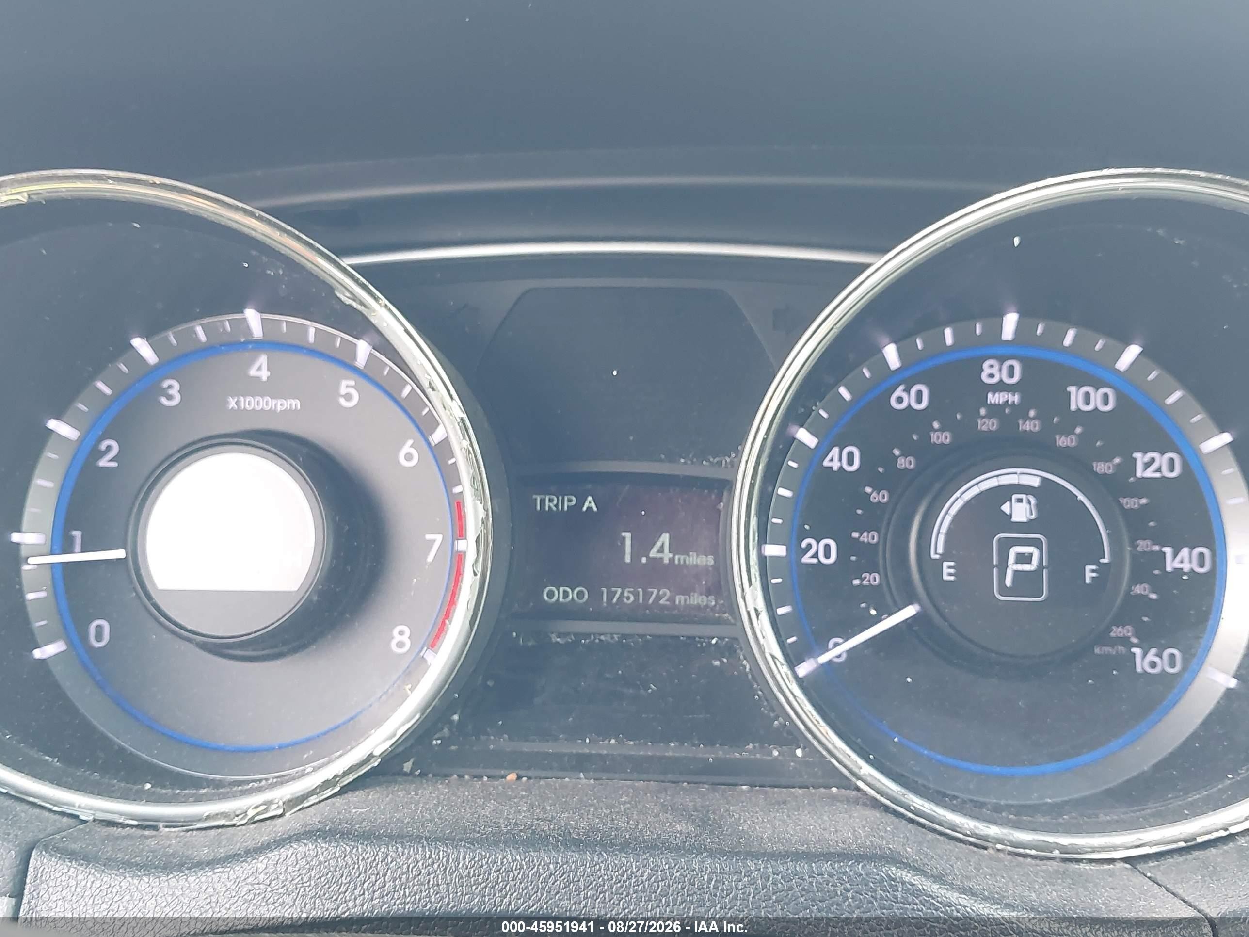 2011 Hyundai Sonata Gls Blue vin: 5NPEB4ACXBH218775