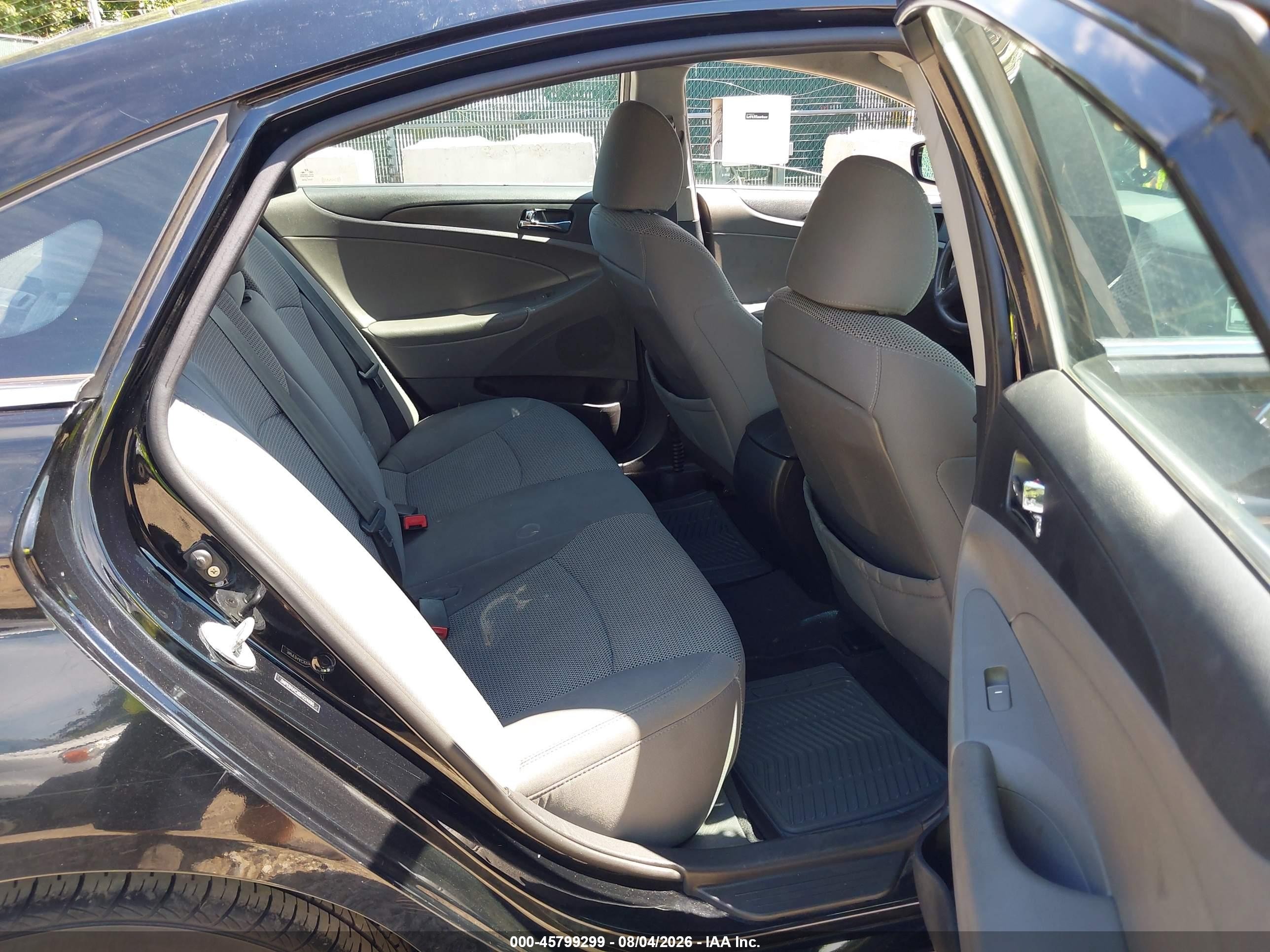 2011 Hyundai Sonata Gls Black vin: 5NPEB4ACXBH224690