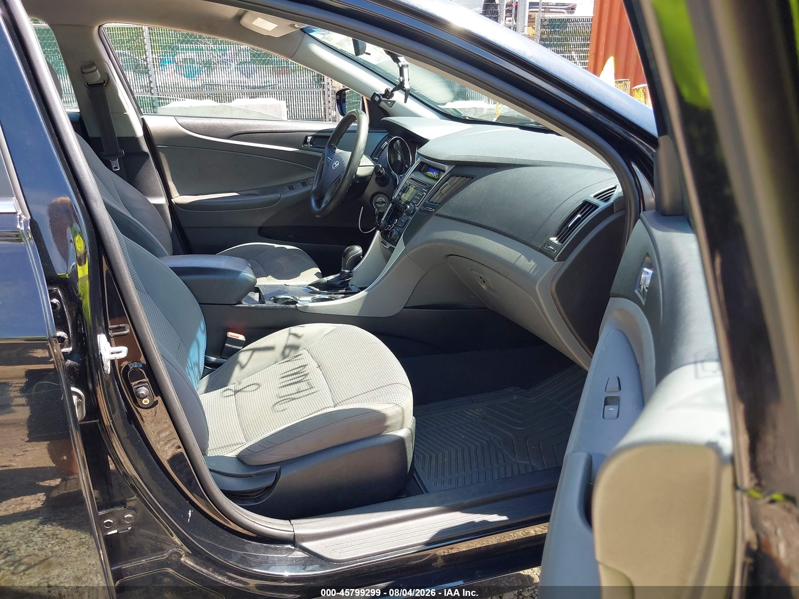 2011 Hyundai Sonata Gls Black vin: 5NPEB4ACXBH224690