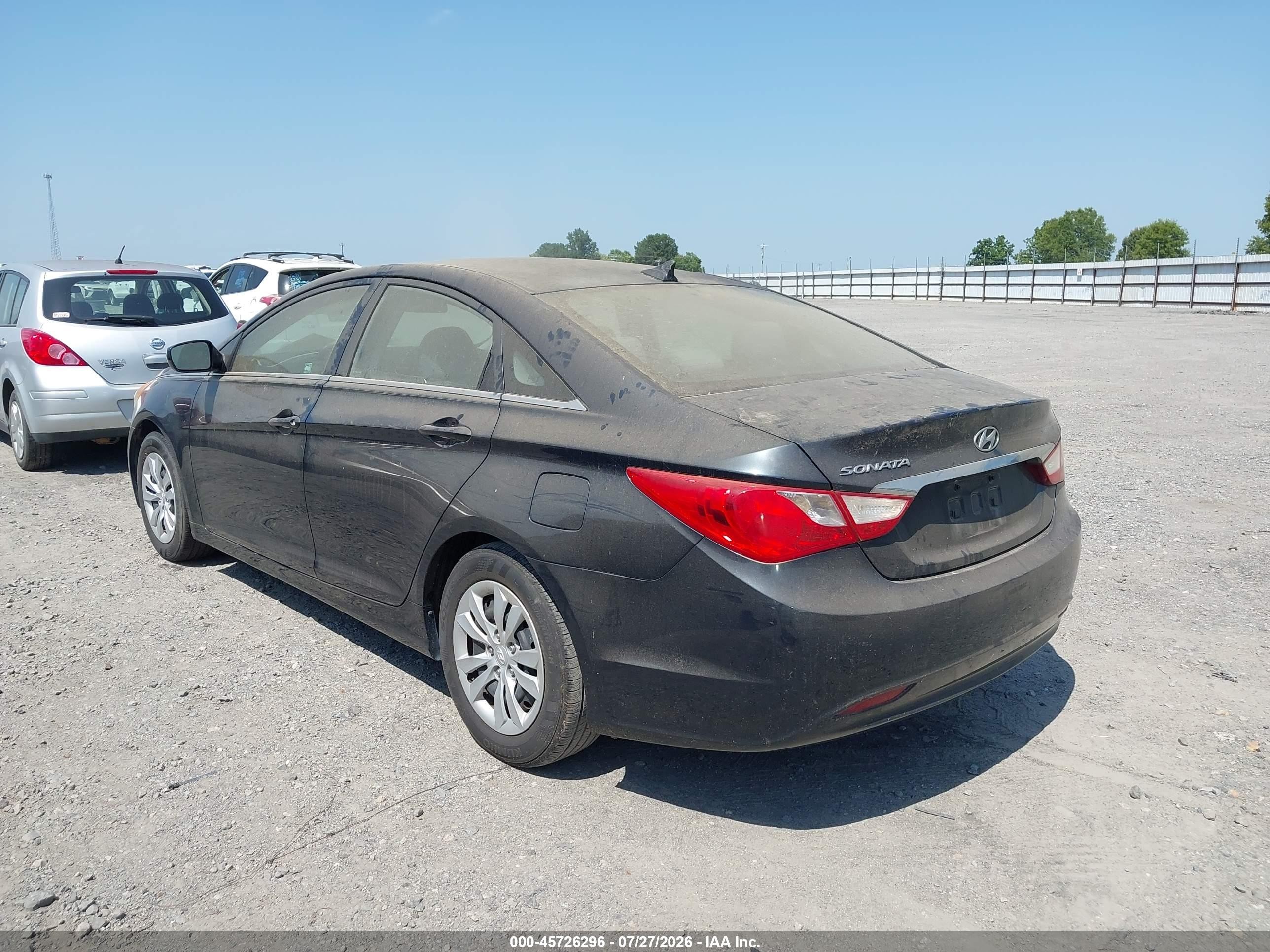 2011 Hyundai Sonata Gls Blue vin: 5NPEB4ACXBH225919