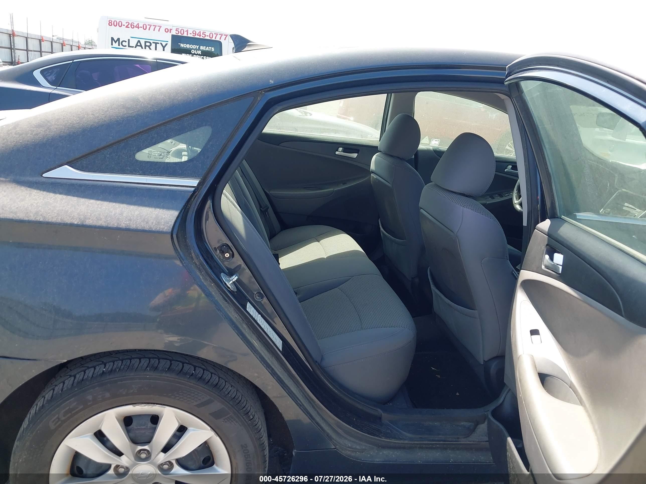 2011 Hyundai Sonata Gls Blue vin: 5NPEB4ACXBH225919