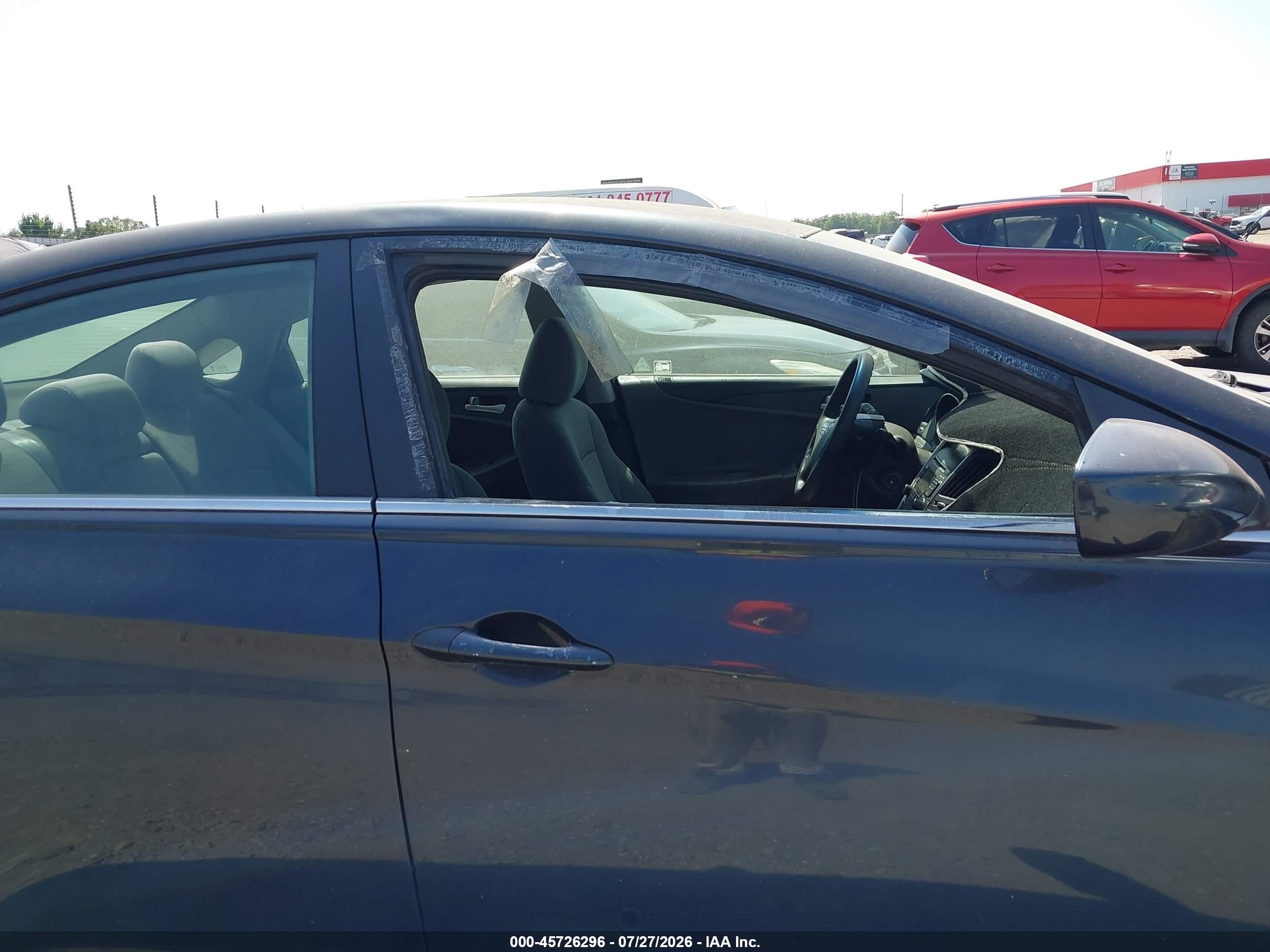 2011 Hyundai Sonata Gls Blue vin: 5NPEB4ACXBH225919