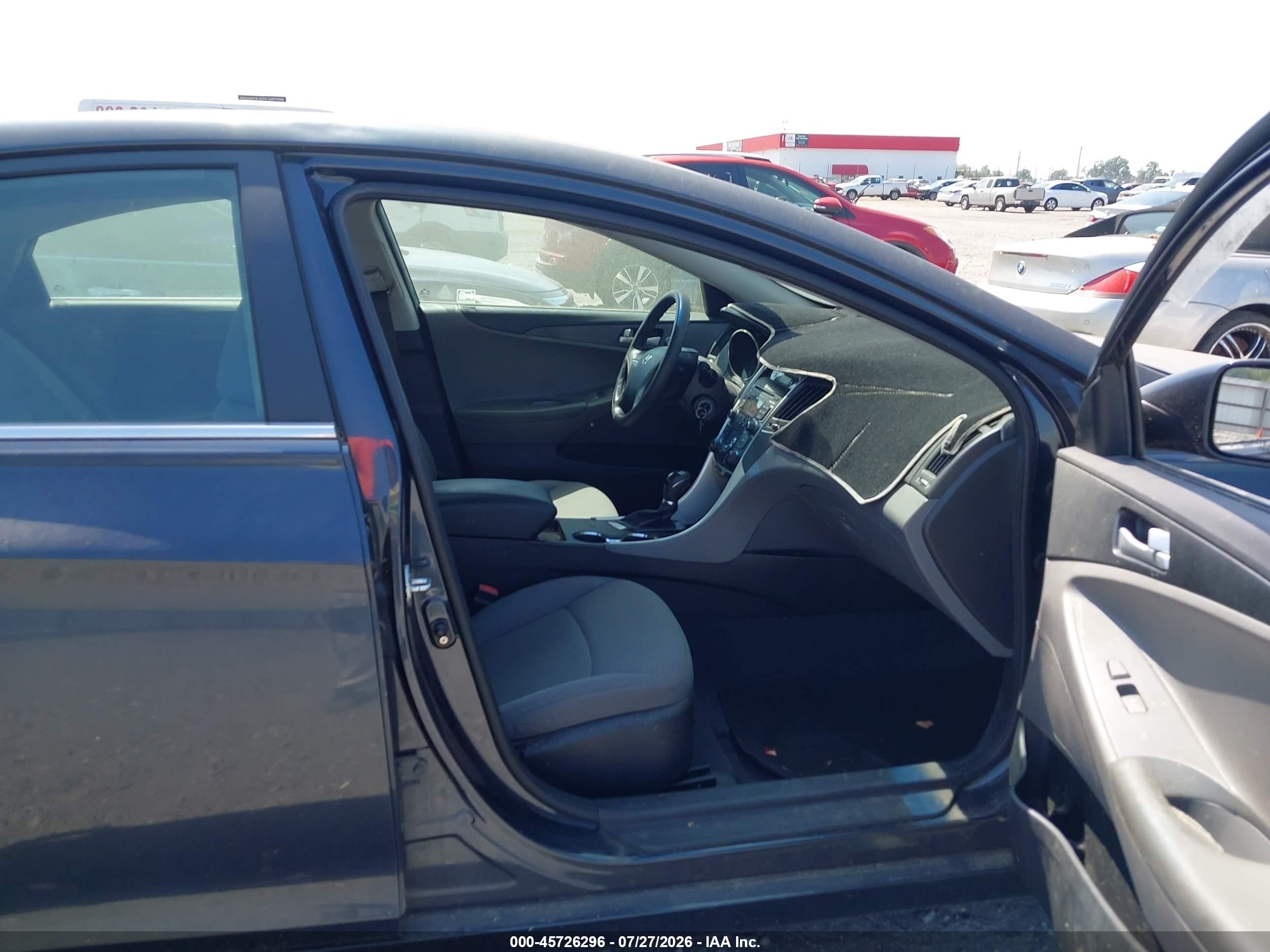 2011 Hyundai Sonata Gls Blue vin: 5NPEB4ACXBH225919