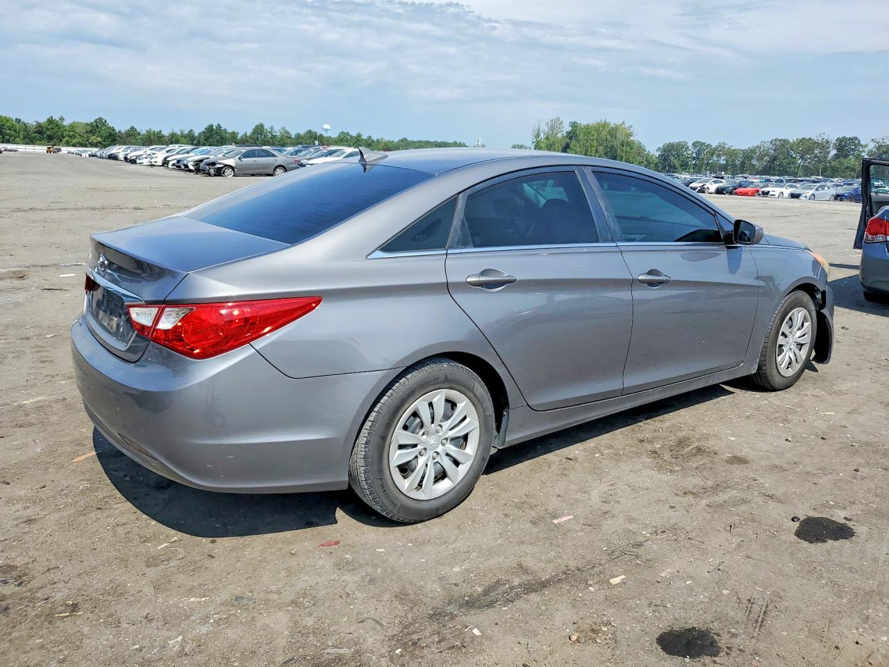 2011 Hyundai Sonata Gls Серый vin: 5NPEB4ACXBH233616
