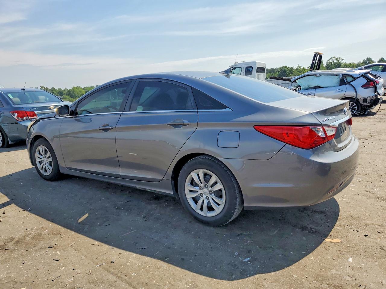 2011 Hyundai Sonata Gls Серый vin: 5NPEB4ACXBH233616