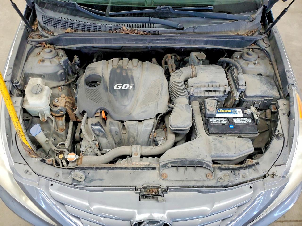 2011 Hyundai Sonata Gls Silver vin: 5NPEB4ACXBH233650