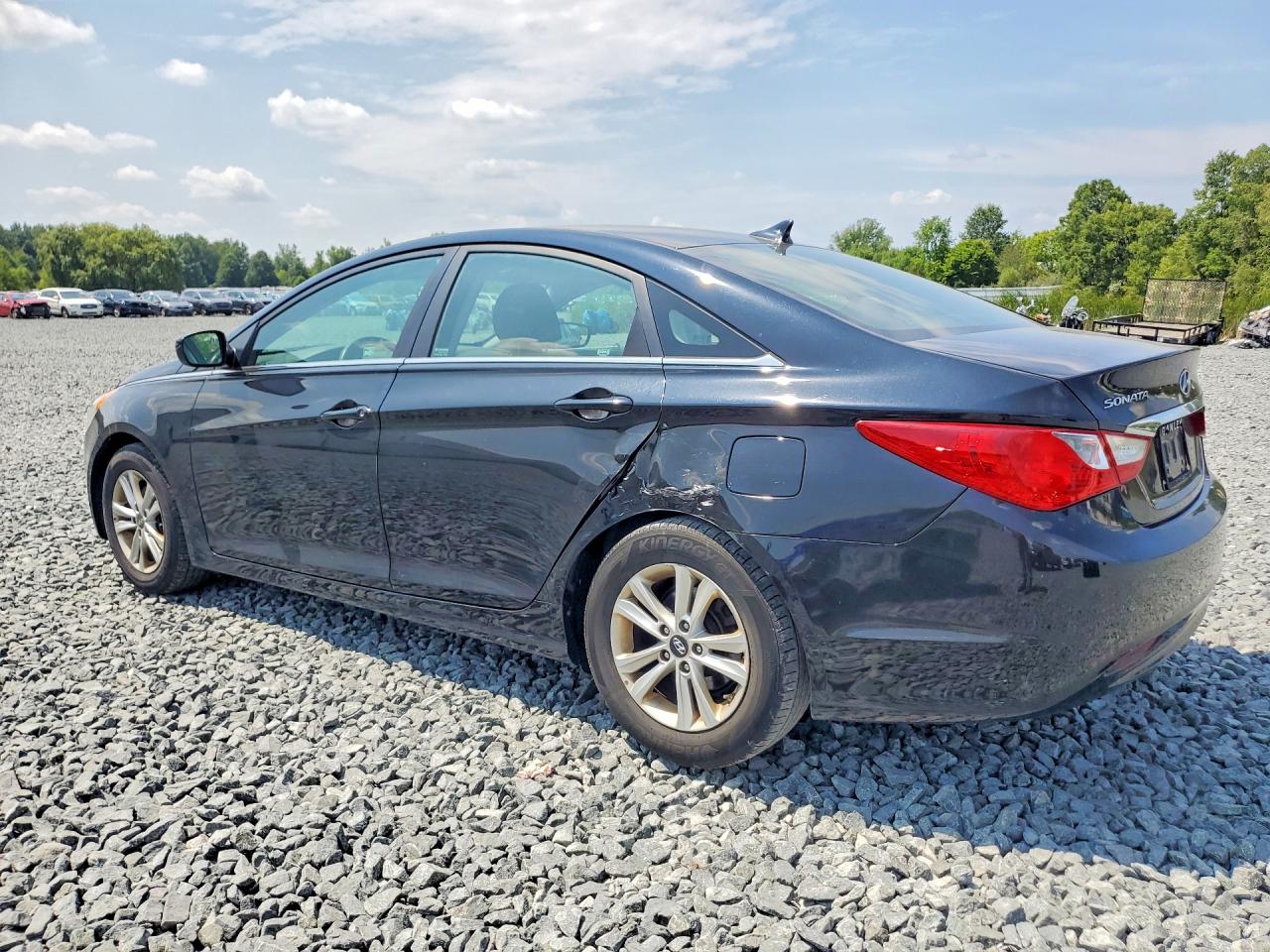 2011 Hyundai Sonata Gls Black vin: 5NPEB4ACXBH244132