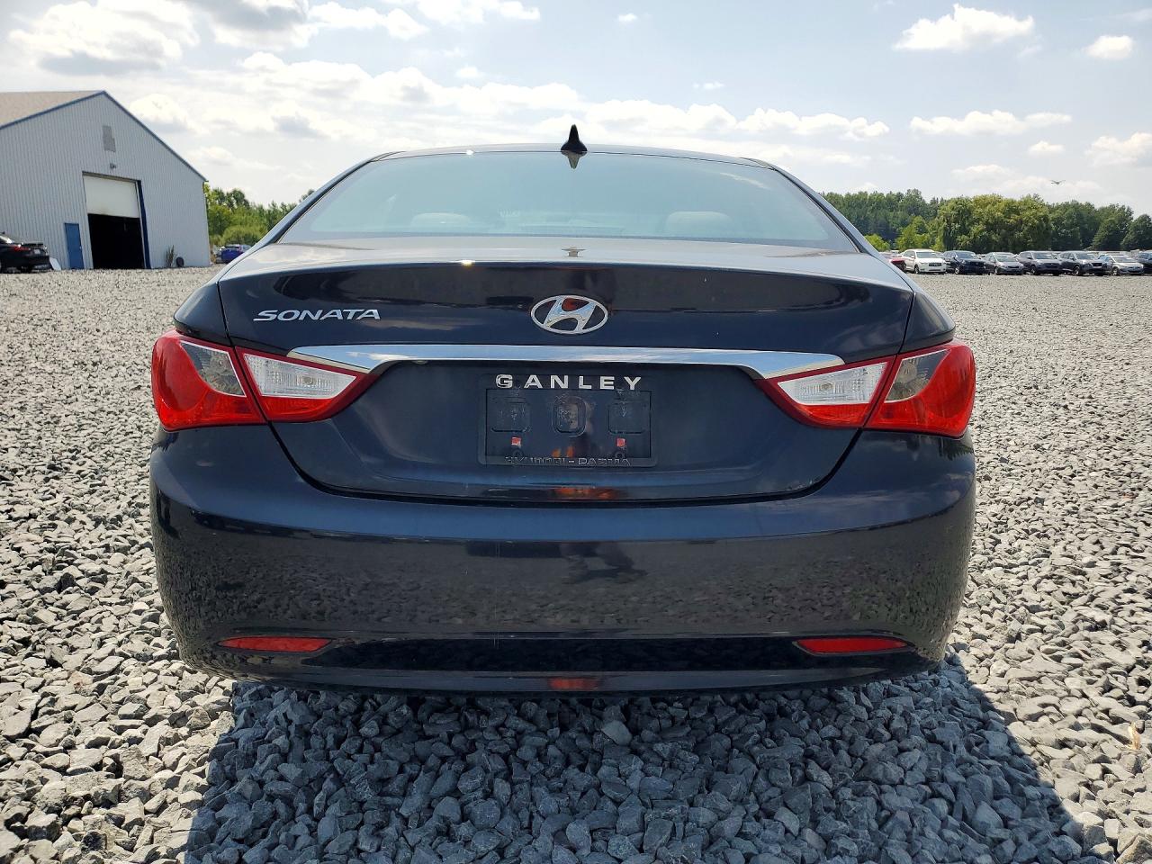 2011 Hyundai Sonata Gls Black vin: 5NPEB4ACXBH244132