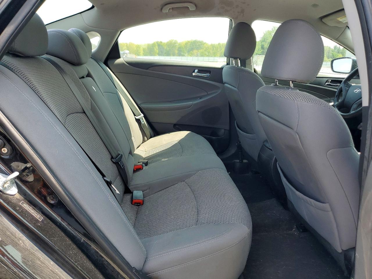 2011 Hyundai Sonata Gls Black vin: 5NPEB4ACXBH244132