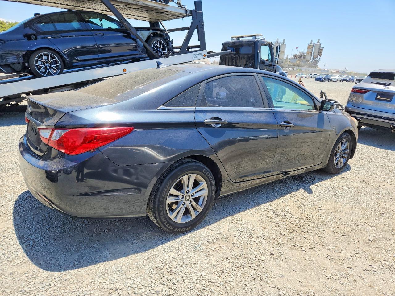 2011 Hyundai Sonata Gls Black vin: 5NPEB4ACXBH263375