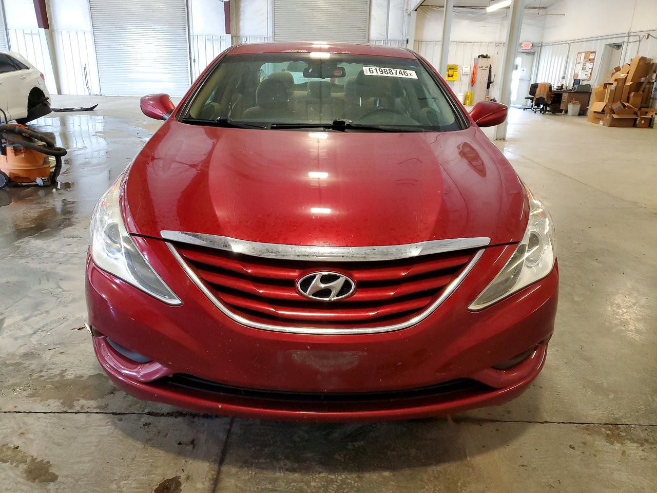 2011 Hyundai Sonata Gls Красный vin: 5NPEB4ACXBH265546