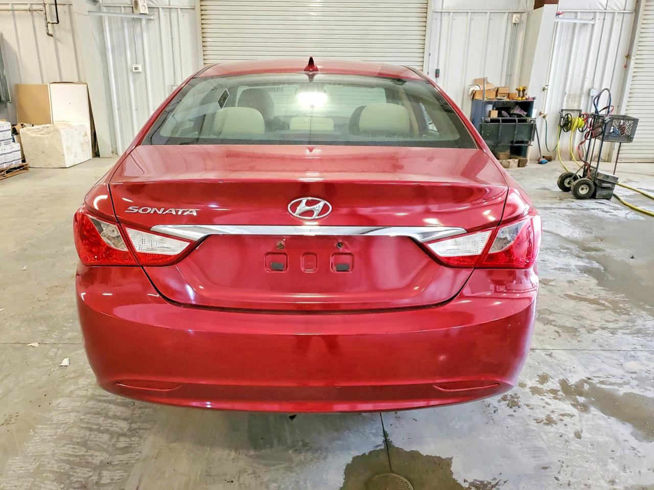 2011 Hyundai Sonata Gls Красный vin: 5NPEB4ACXBH265546