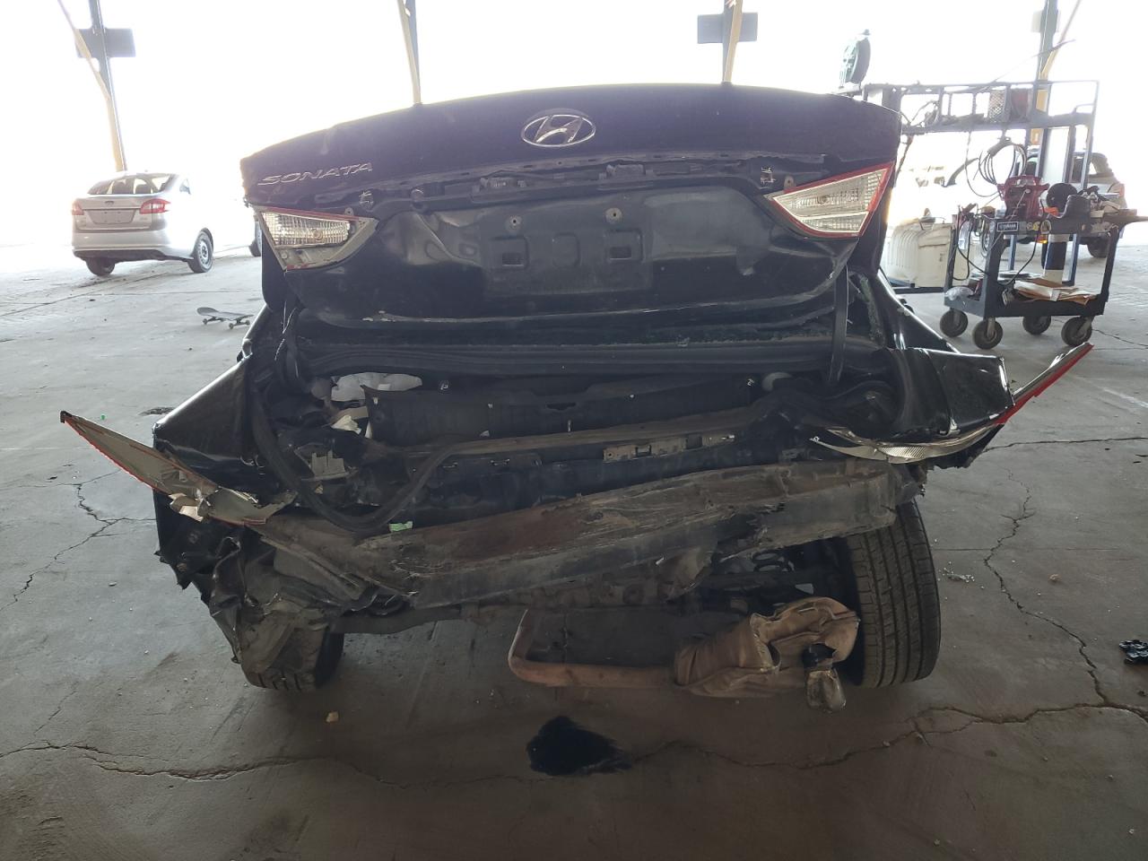 2011 Hyundai Sonata Gls Gray vin: 5NPEB4ACXBH265658