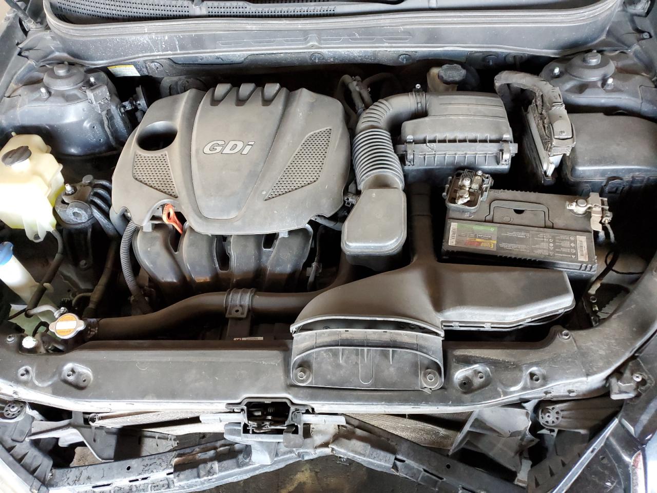2011 Hyundai Sonata Gls Gray vin: 5NPEB4ACXBH265658