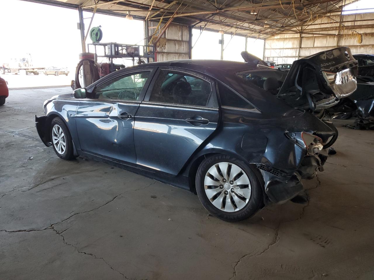 2011 Hyundai Sonata Gls Gray vin: 5NPEB4ACXBH265658