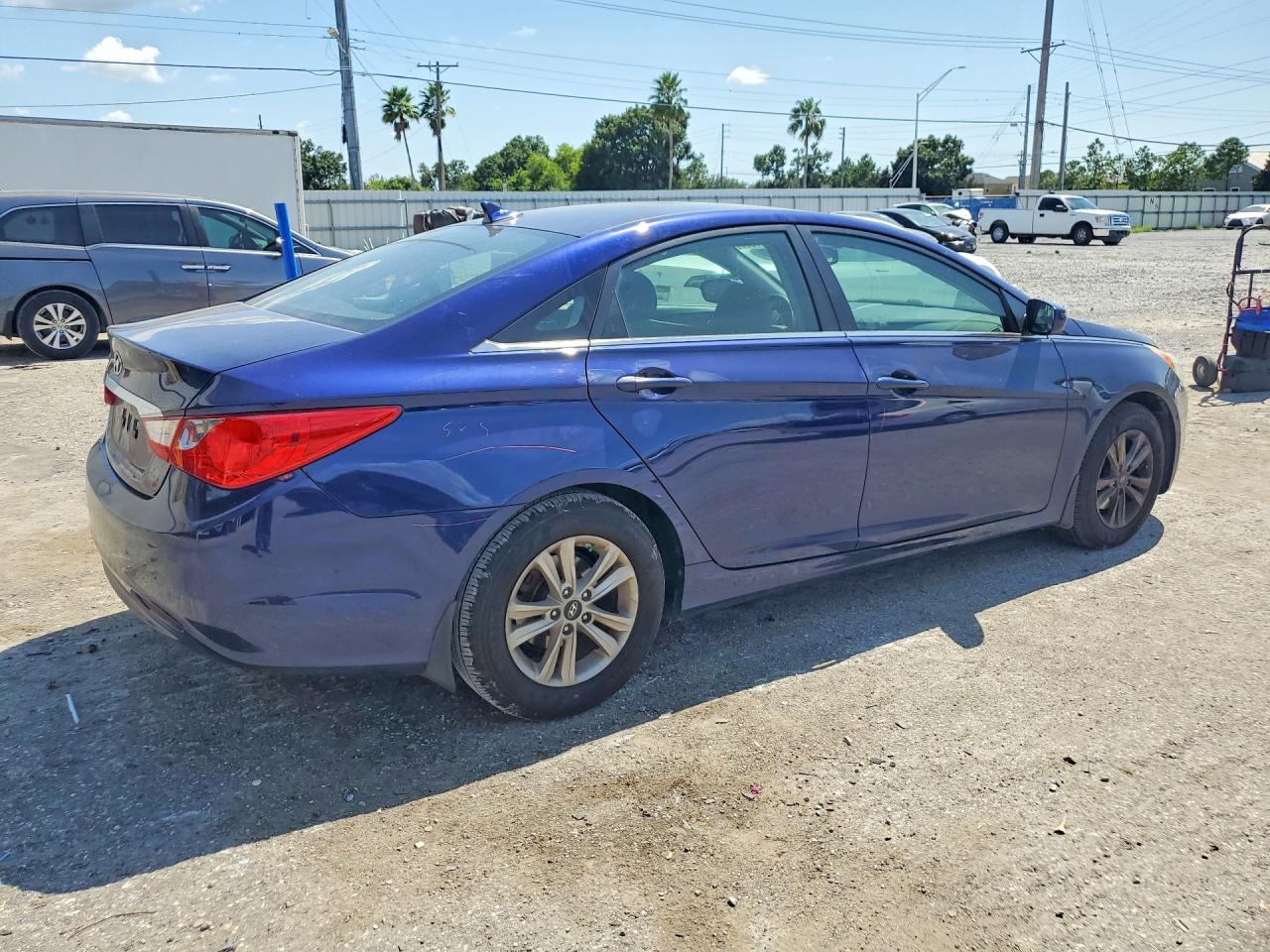 2011 Hyundai Sonata Gls Blue vin: 5NPEB4ACXBH265742