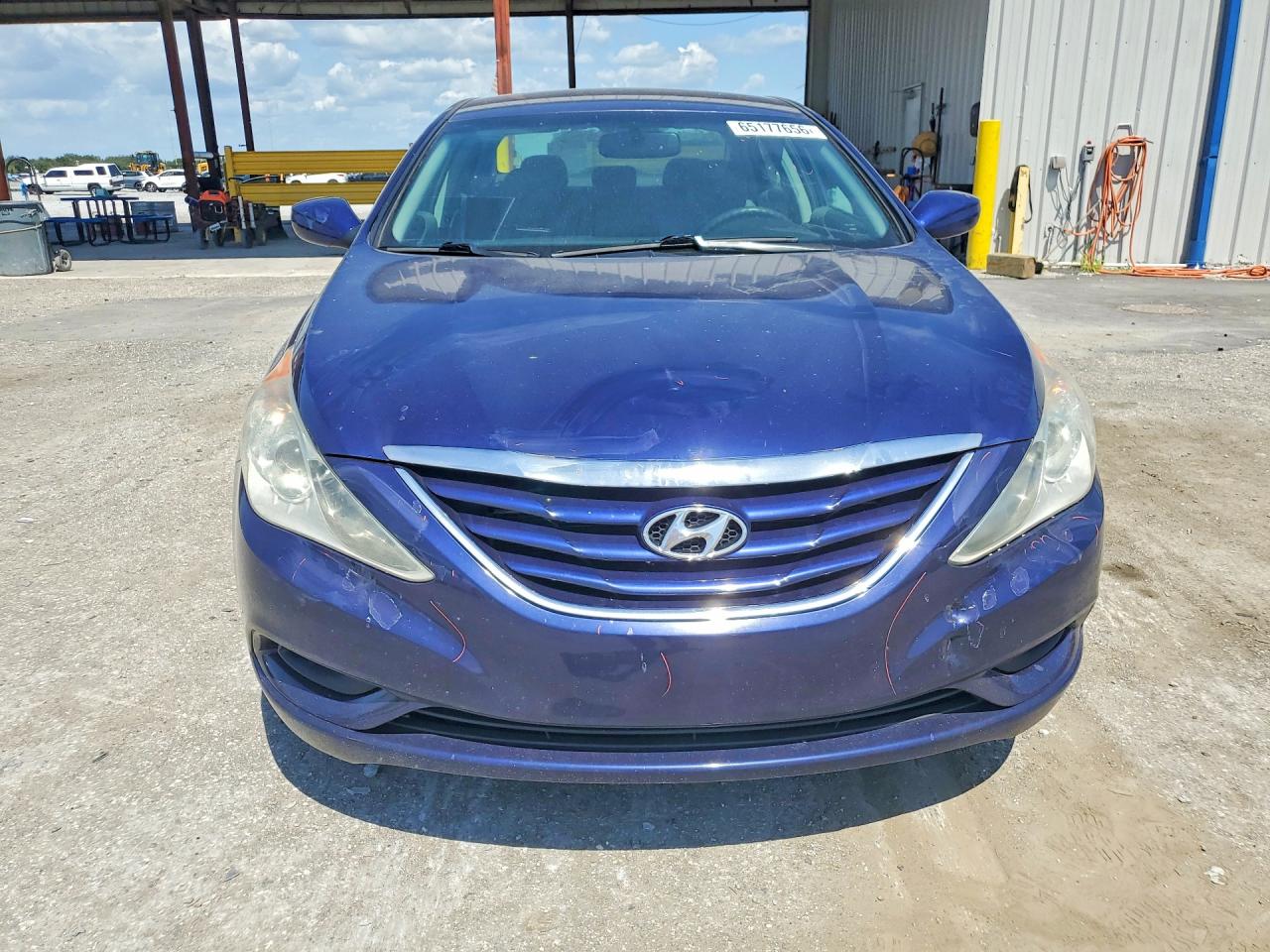 2011 Hyundai Sonata Gls Blue vin: 5NPEB4ACXBH265742