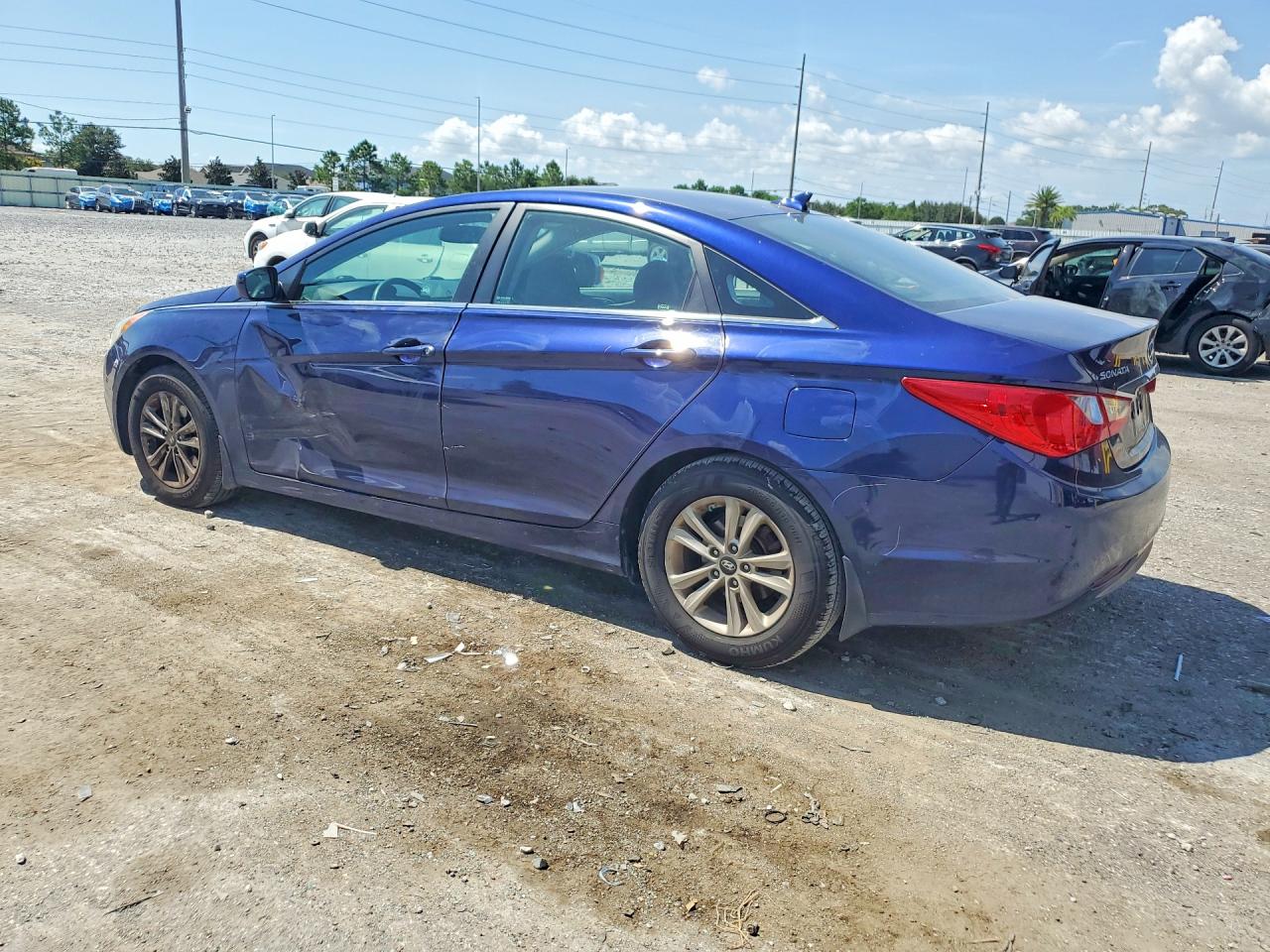 2011 Hyundai Sonata Gls Blue vin: 5NPEB4ACXBH265742