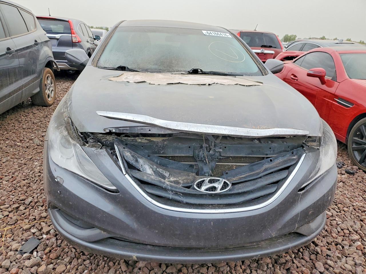 2011 Hyundai Sonata Gls Gray vin: 5NPEB4ACXBH279060