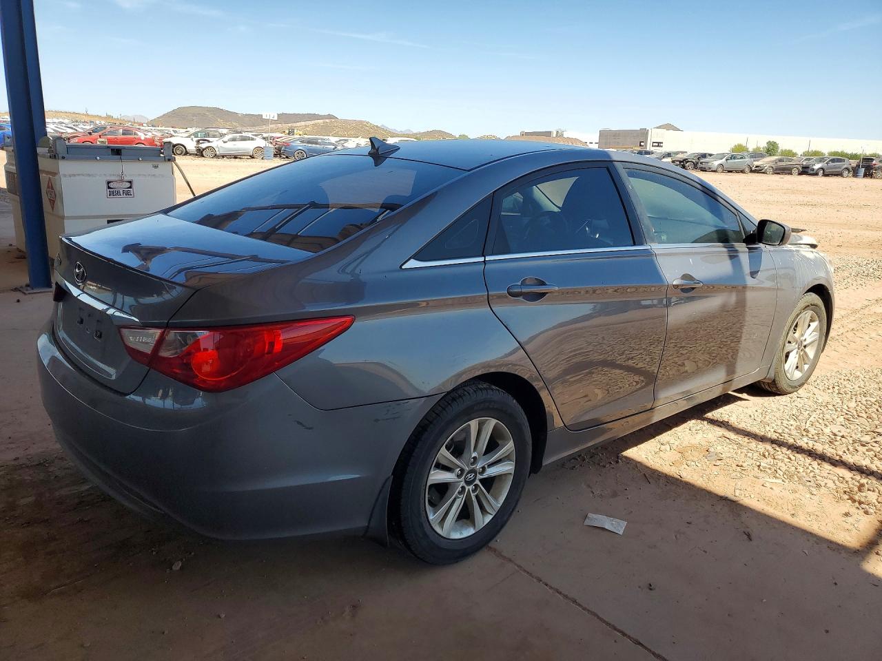 2011 Hyundai Sonata Gls Gray vin: 5NPEB4ACXBH279060