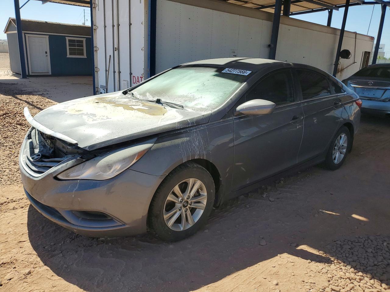 2011 Hyundai Sonata Gls Gray vin: 5NPEB4ACXBH279060