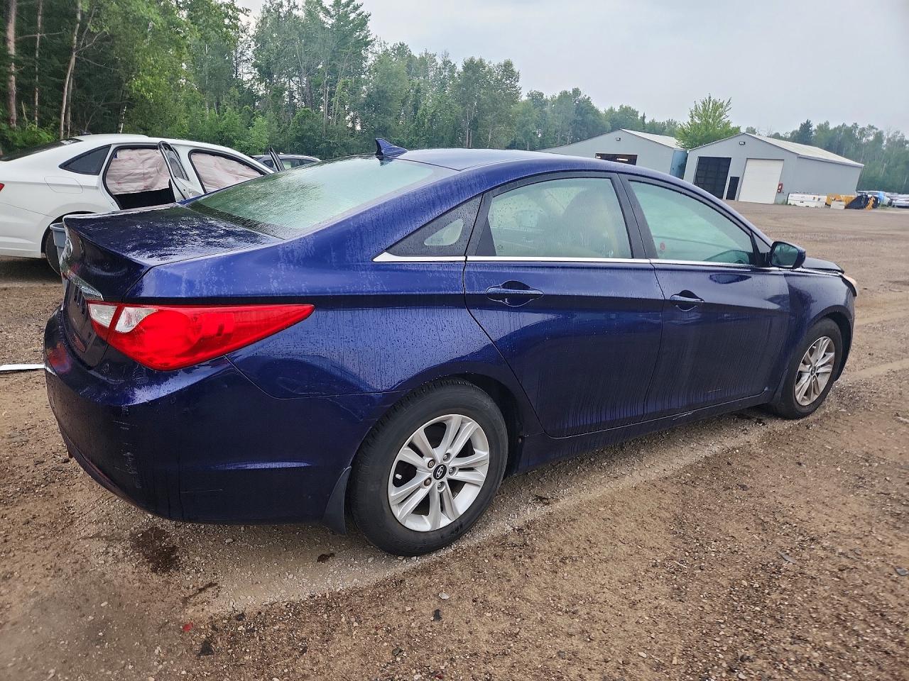 2011 Hyundai Sonata Gls Blue vin: 5NPEB4ACXBH300117
