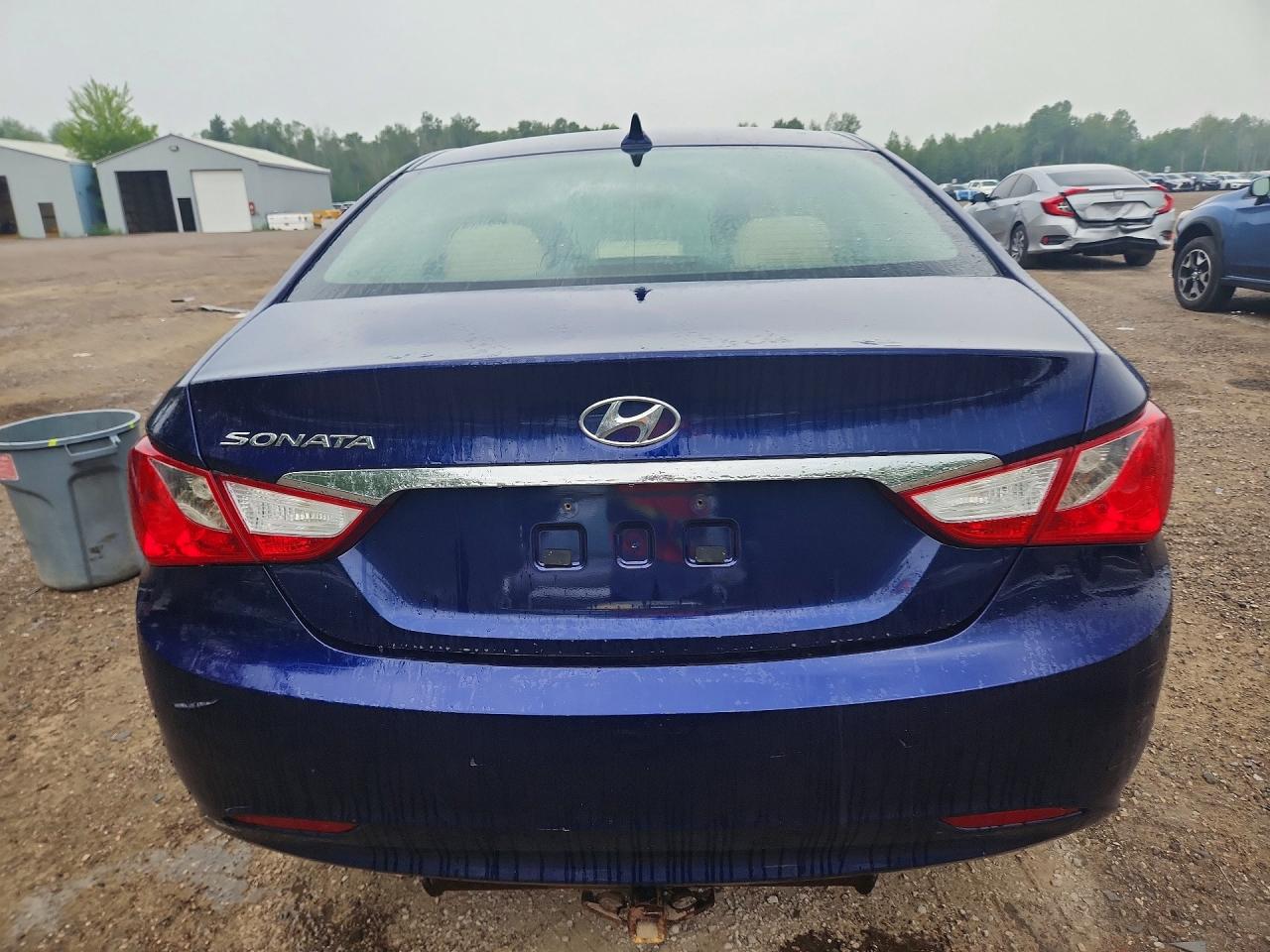 2011 Hyundai Sonata Gls Blue vin: 5NPEB4ACXBH300117