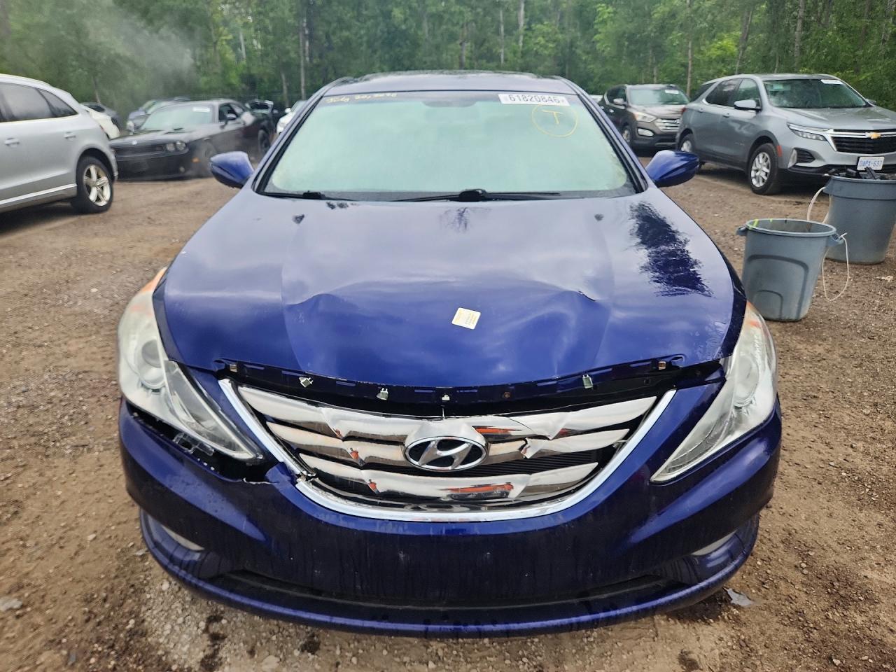2011 Hyundai Sonata Gls Blue vin: 5NPEB4ACXBH300117