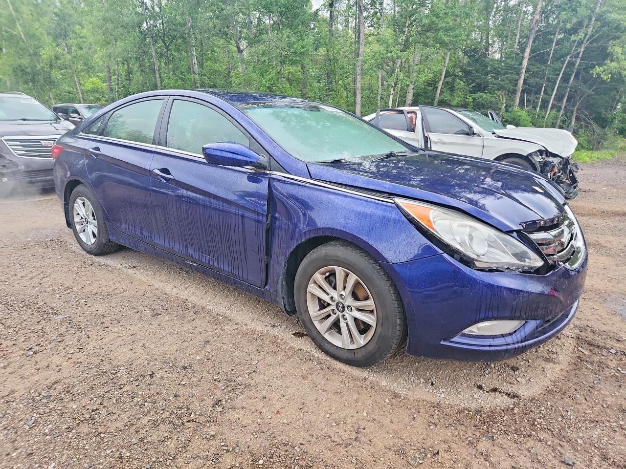 2011 Hyundai Sonata Gls Blue vin: 5NPEB4ACXBH300117