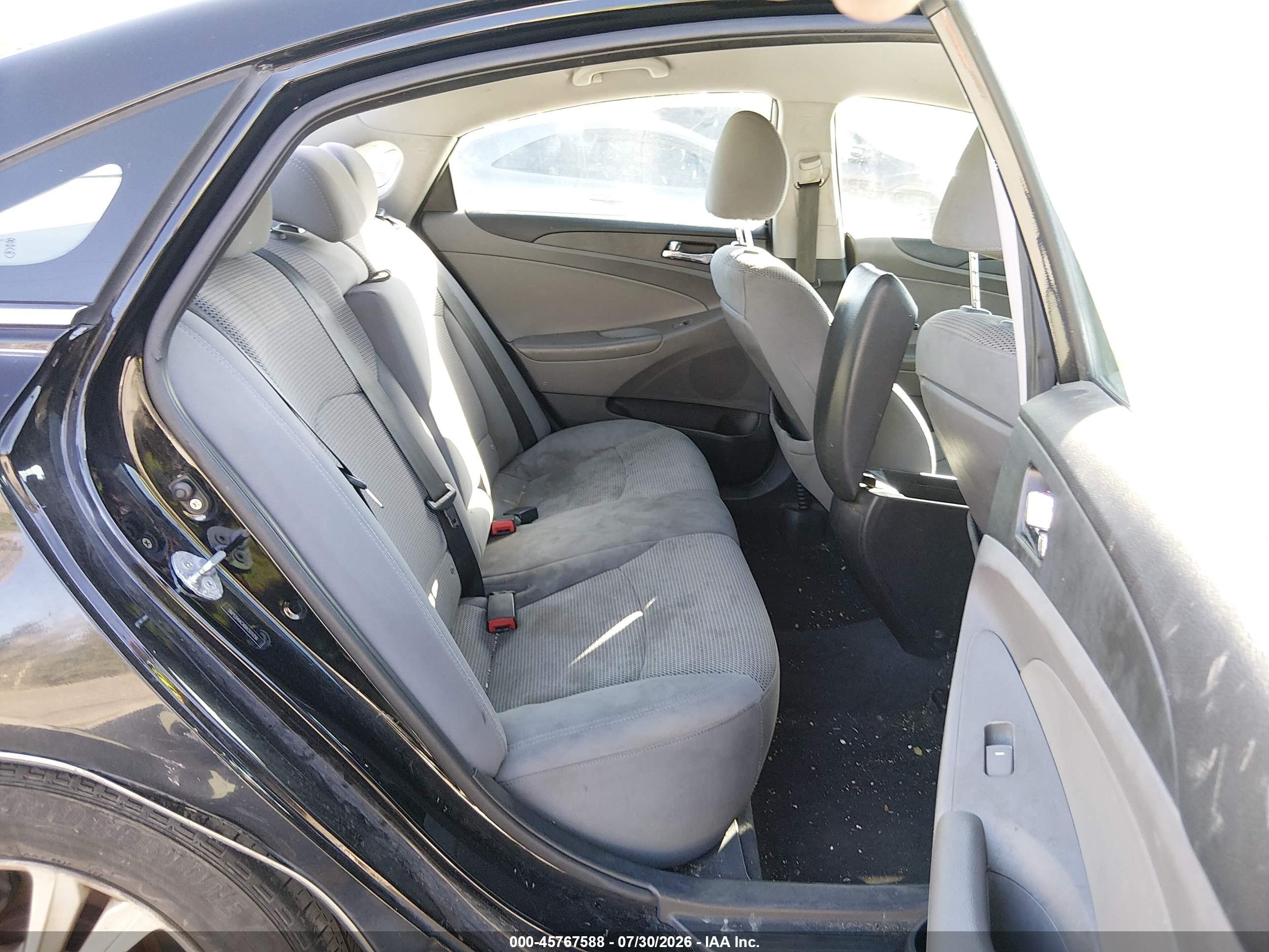 2011 Hyundai Sonata Gls Черный vin: 5NPEB4ACXBH301056