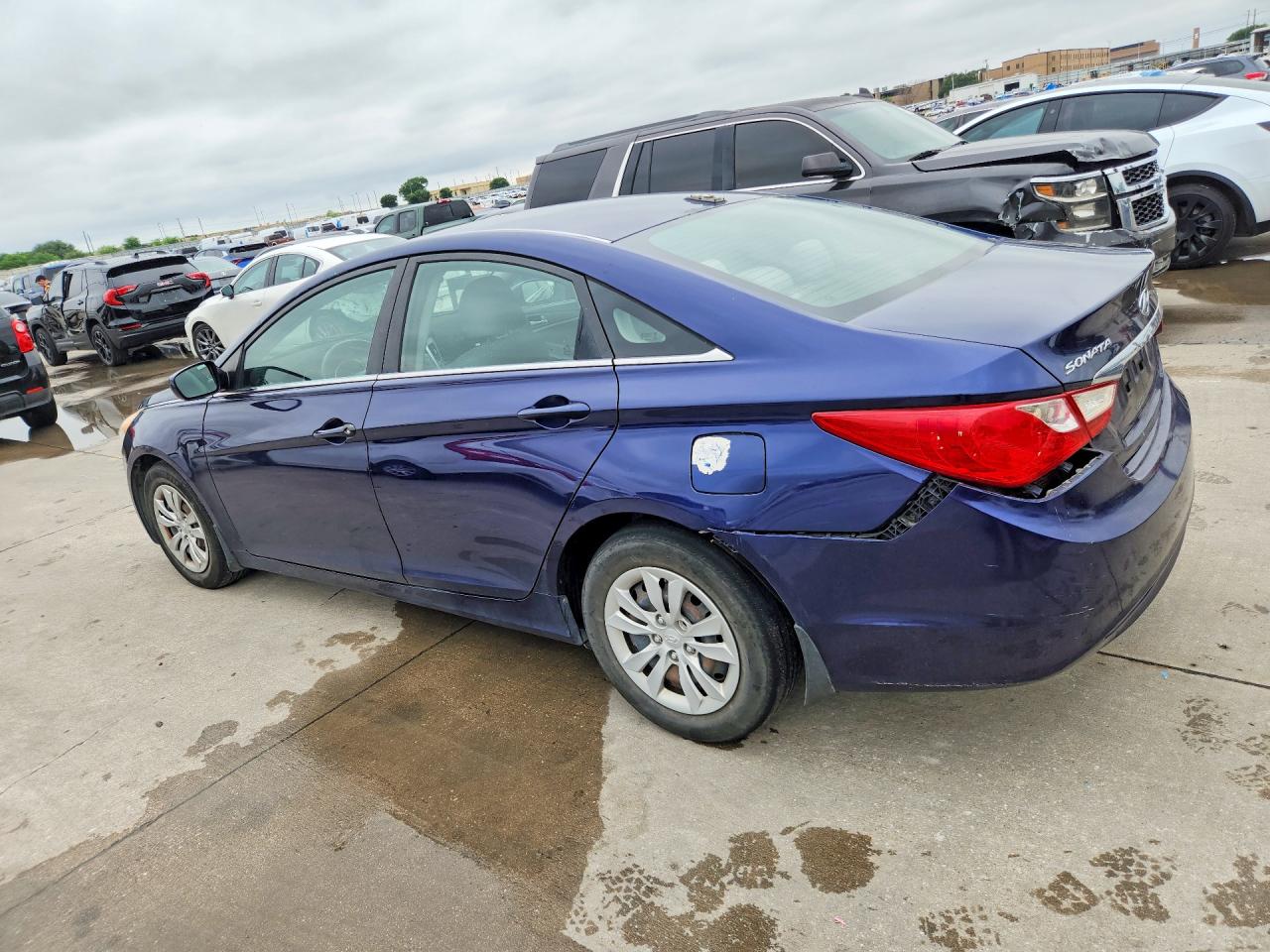 2012 Hyundai Sonata Gls Blue vin: 5NPEB4ACXCH318604