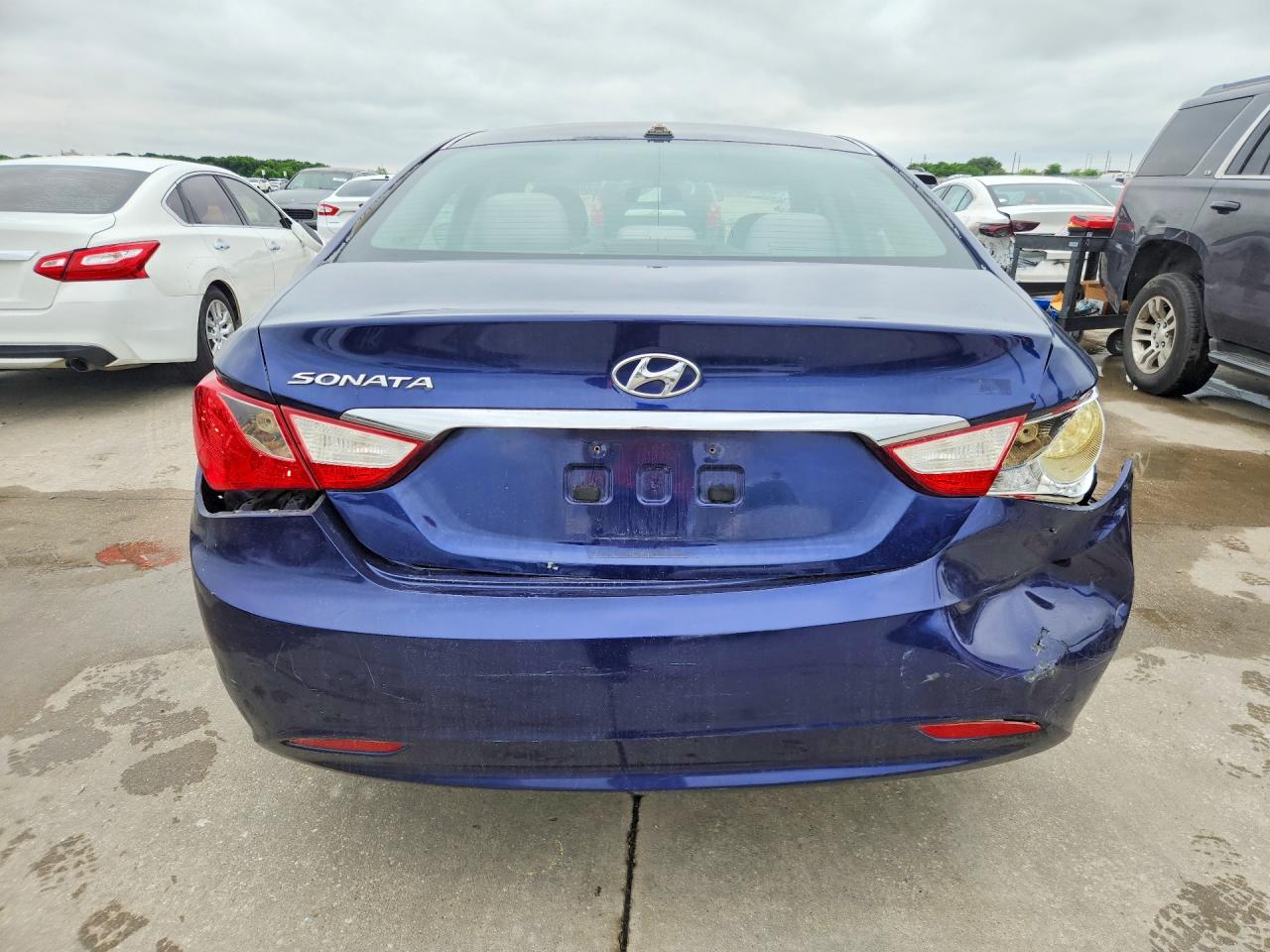 2012 Hyundai Sonata Gls Blue vin: 5NPEB4ACXCH318604