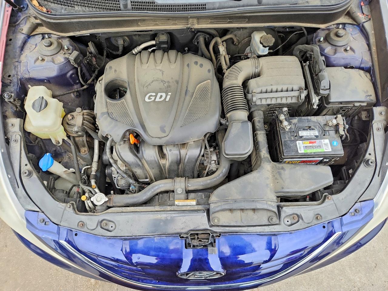 2012 Hyundai Sonata Gls Blue vin: 5NPEB4ACXCH318604