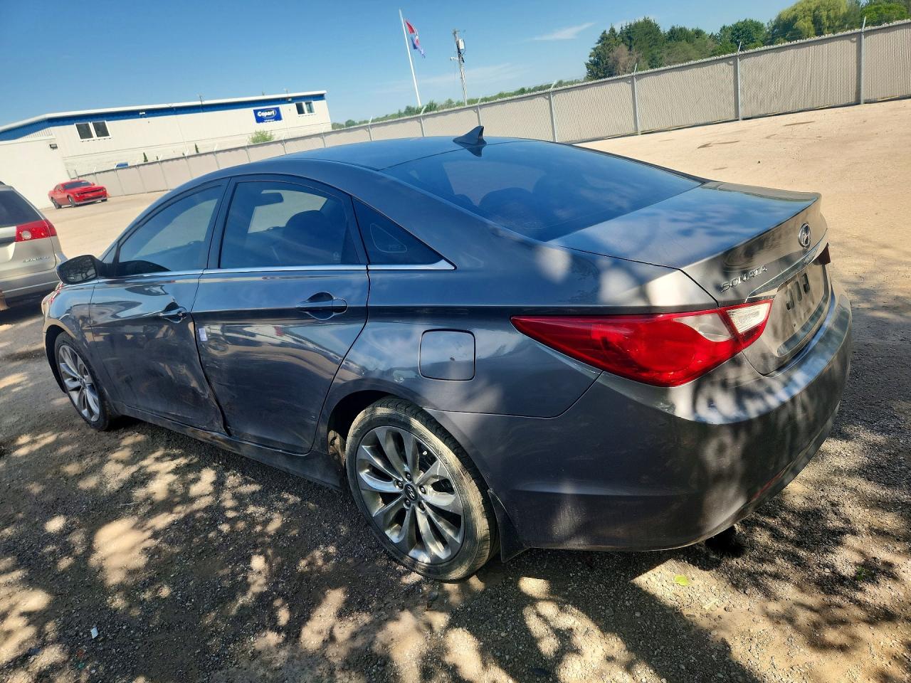 2012 Hyundai Sonata Gls Gray vin: 5NPEB4ACXCH327240