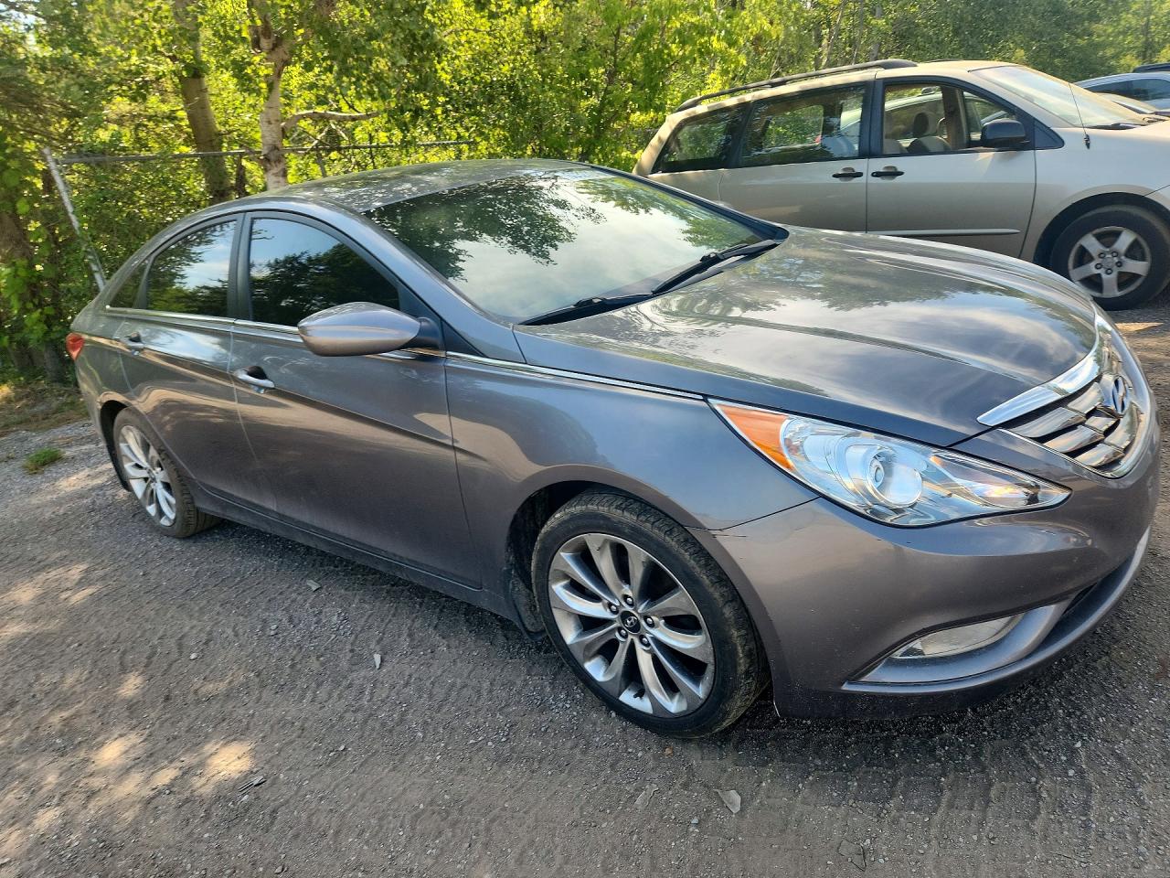 2012 Hyundai Sonata Gls Gray vin: 5NPEB4ACXCH327240
