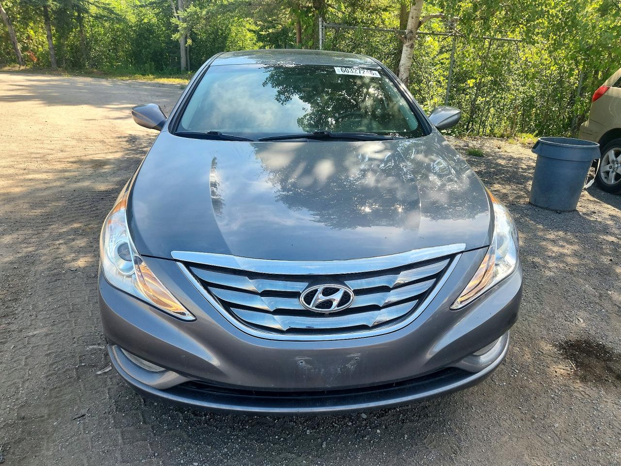 2012 Hyundai Sonata Gls Gray vin: 5NPEB4ACXCH327240