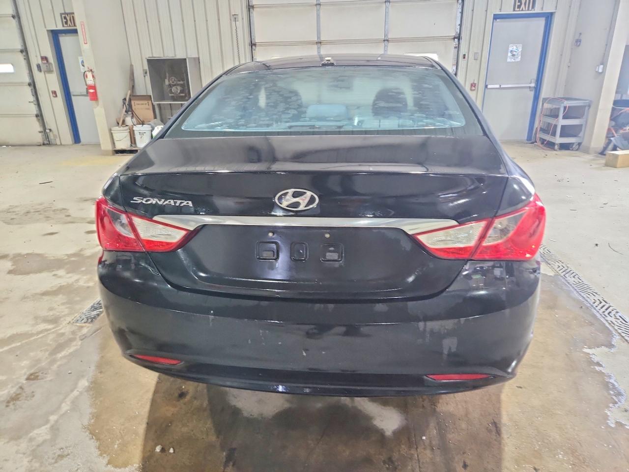 2012 Hyundai Sonata Gls Black vin: 5NPEB4ACXCH337413