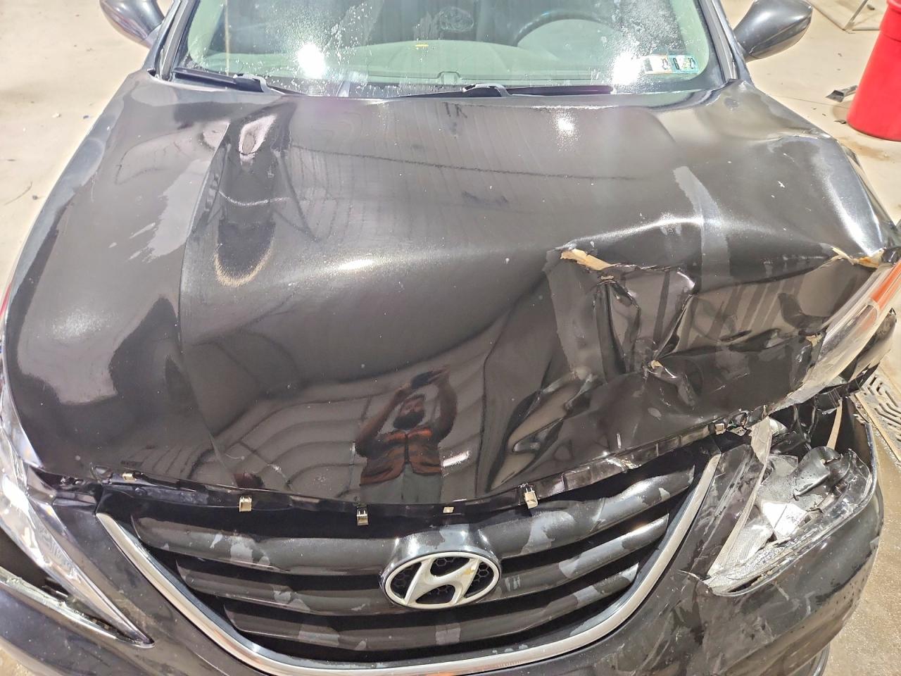 2012 Hyundai Sonata Gls Black vin: 5NPEB4ACXCH337413