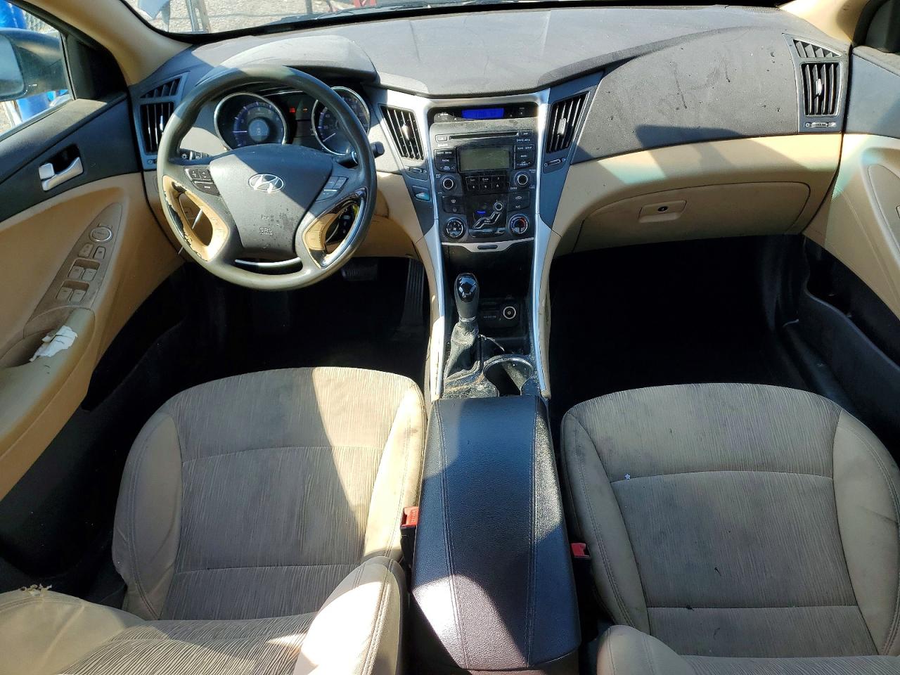 2012 Hyundai Sonata Gls Blue vin: 5NPEB4ACXCH340425