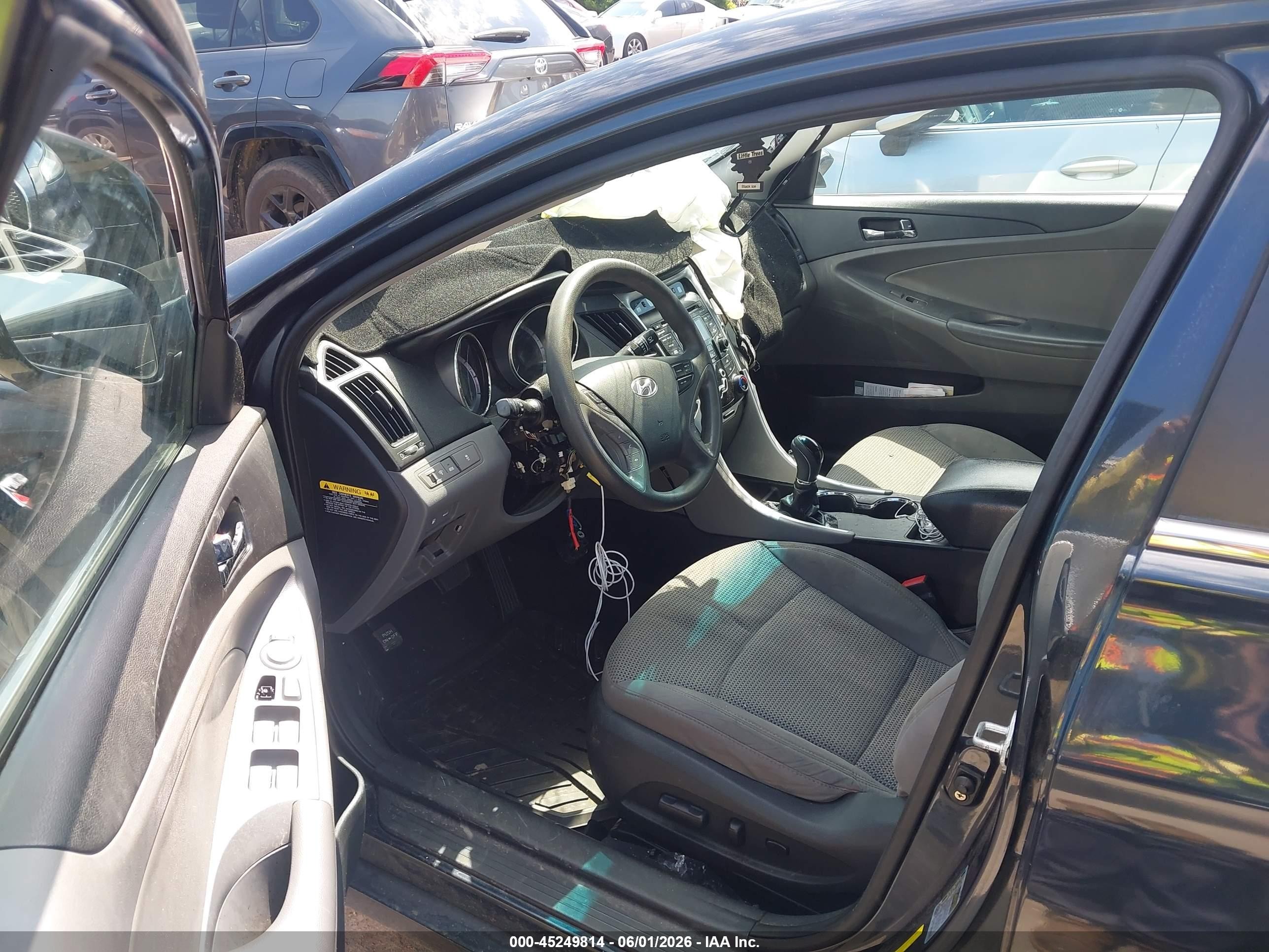 2012 Hyundai Sonata Gls Blue vin: 5NPEB4ACXCH341042