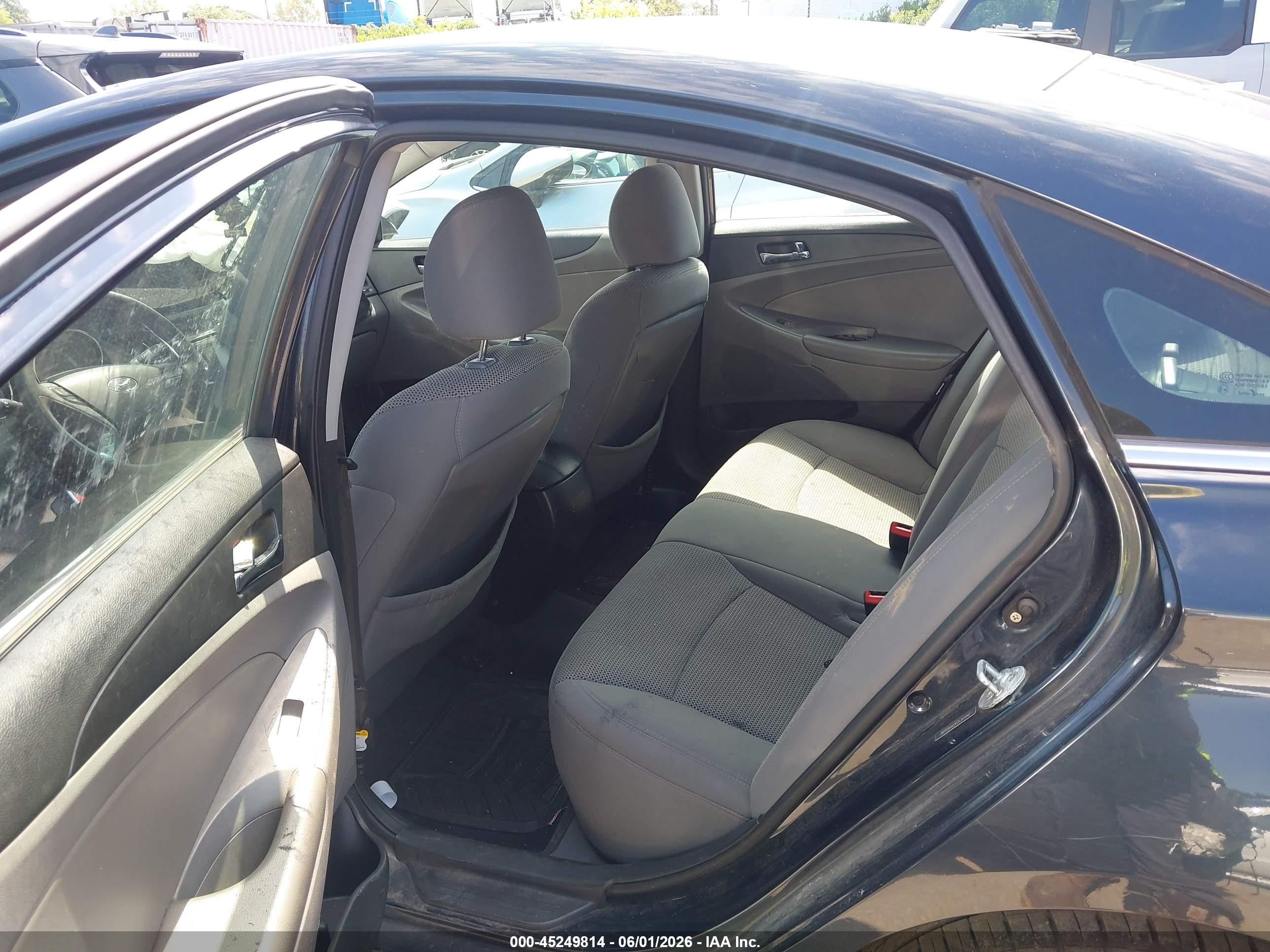 2012 Hyundai Sonata Gls Blue vin: 5NPEB4ACXCH341042