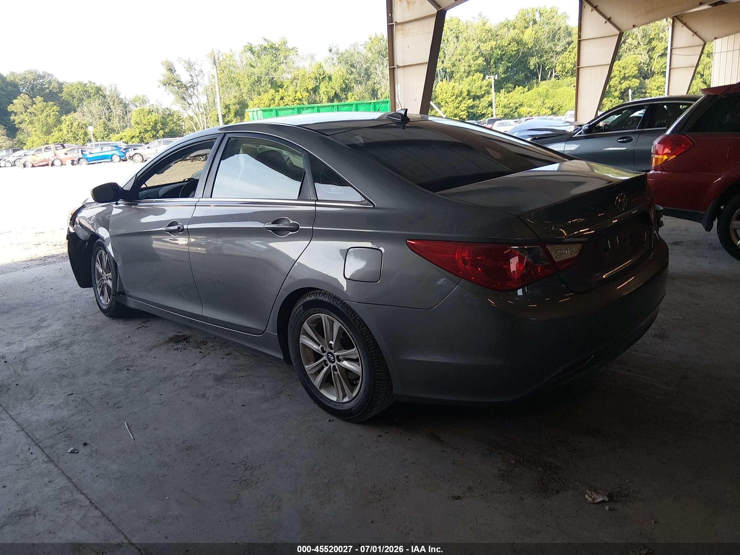 2012 Hyundai Sonata Gls Серебряный vin: 5NPEB4ACXCH350761