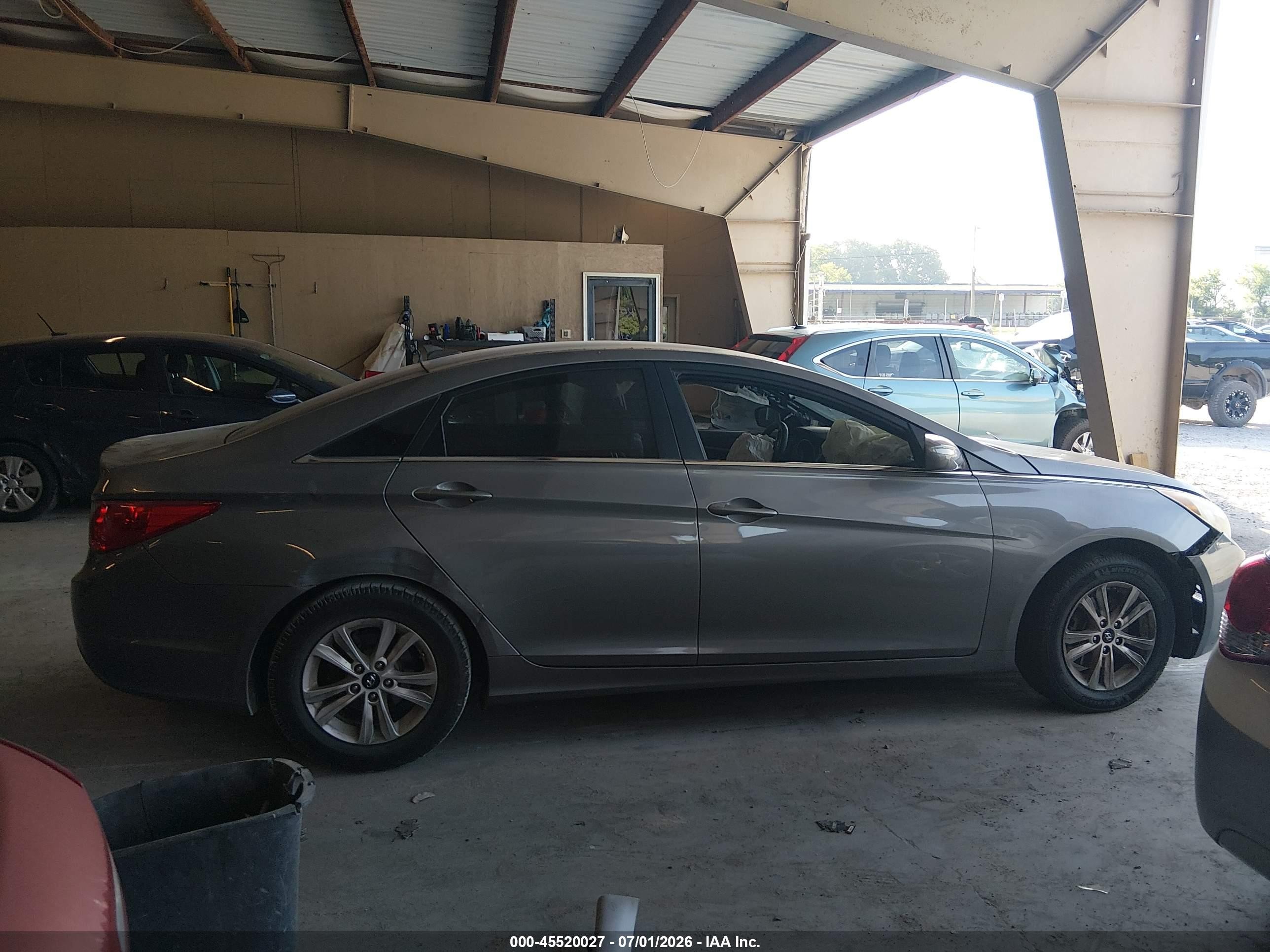 2012 Hyundai Sonata Gls Серебряный vin: 5NPEB4ACXCH350761